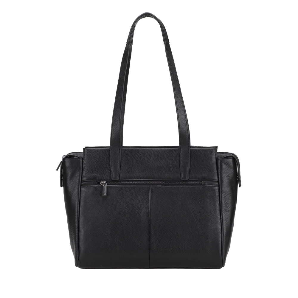 L Leon Leather Shoulder Bag