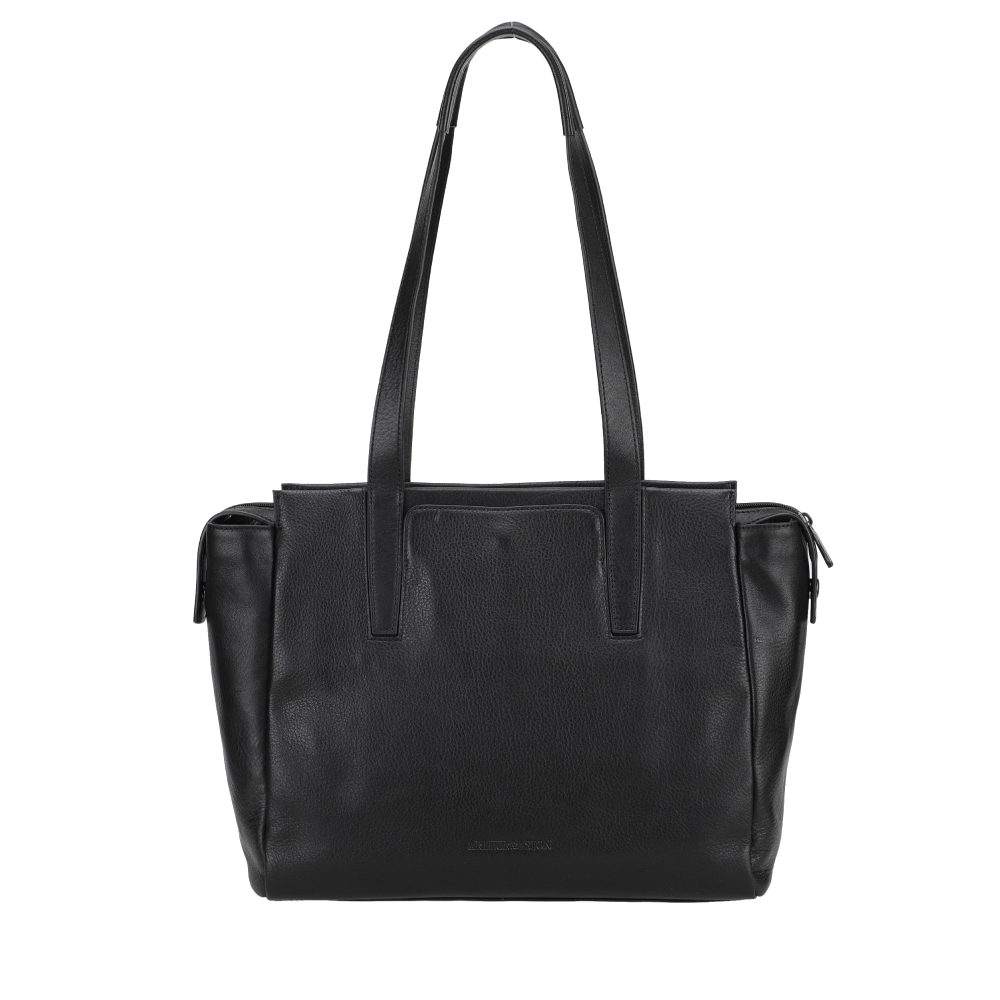 L Leon Leather Shoulder Bag