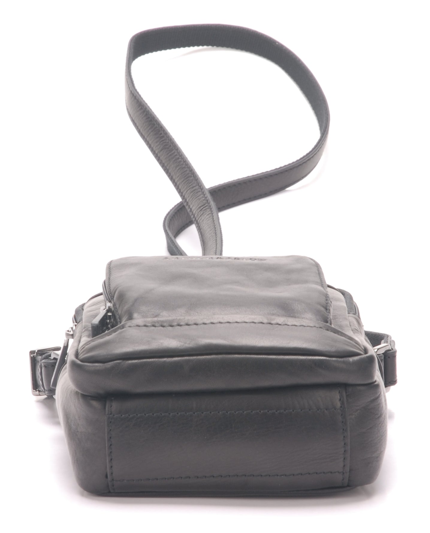 Sac travers cuir vachette et doublure coton