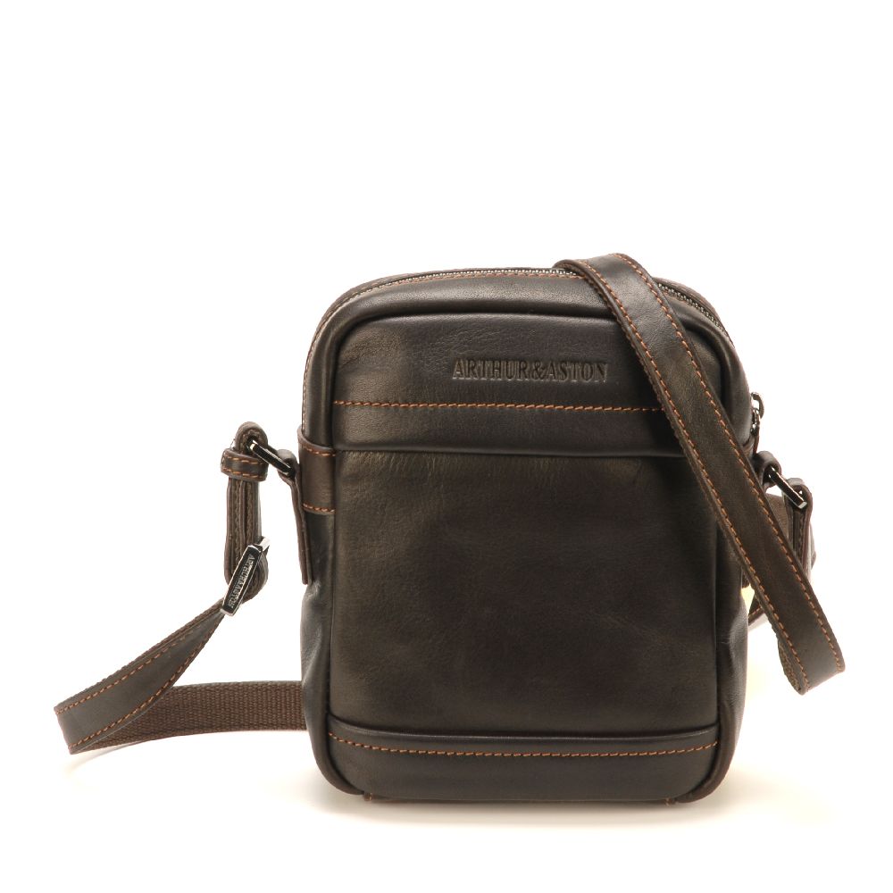 Pablo crossbody bag in dipped leather