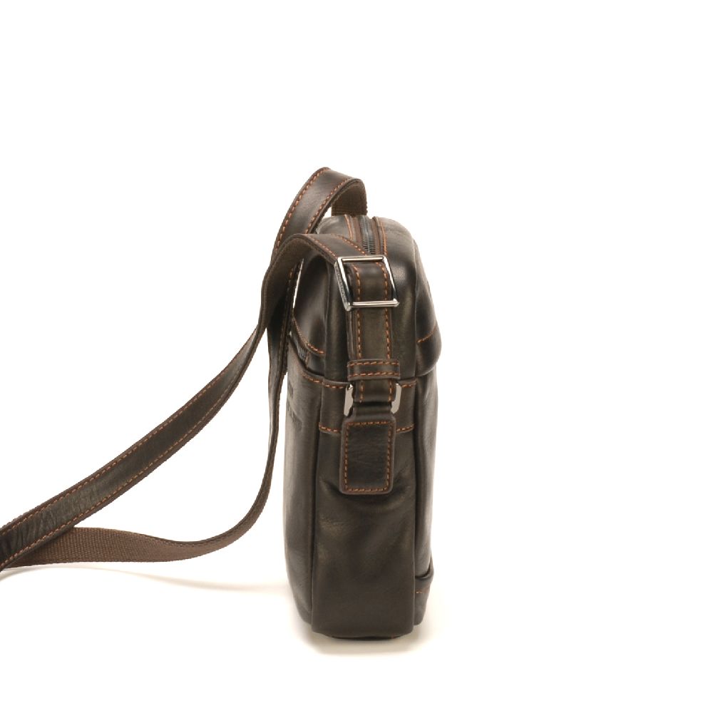 Pablo crossbody bag in dipped leather