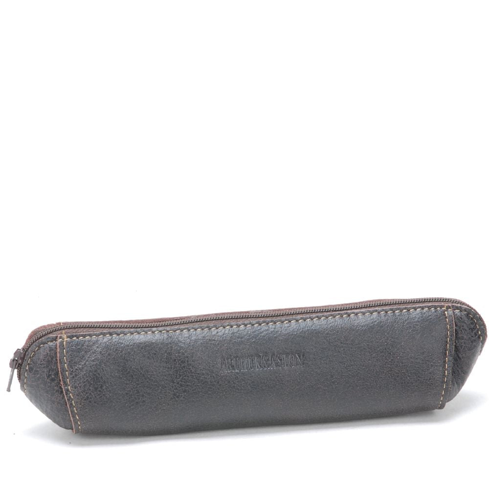 Cristiano Destroyed Leather Pen Case