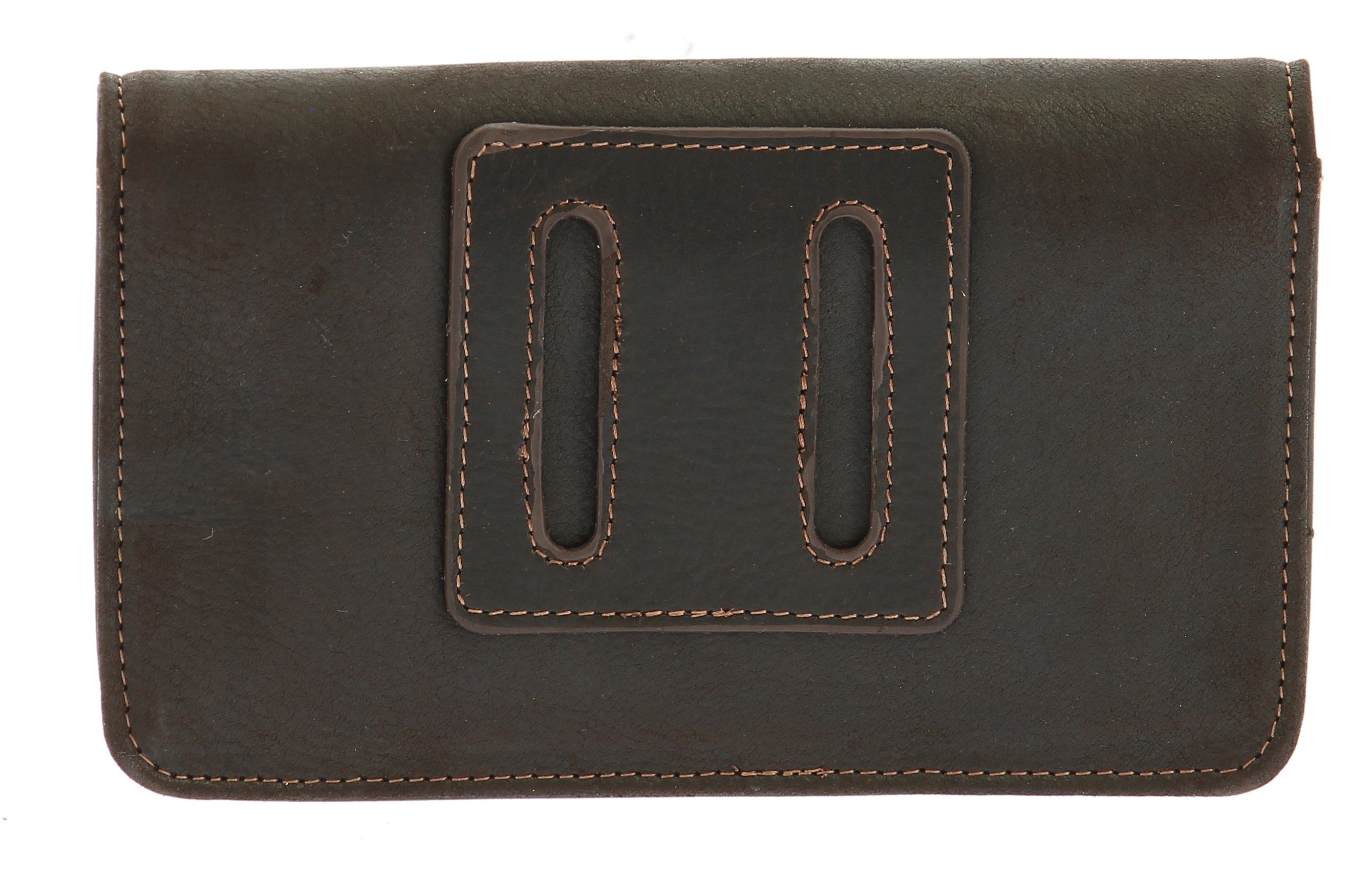 Pochette ceinture cuir vachette gras