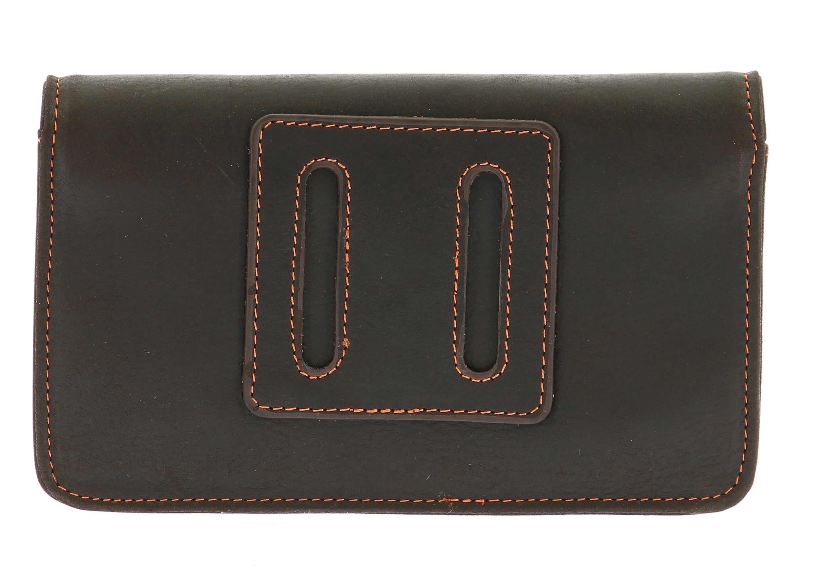 Pochette ceinture cuir vachette gras