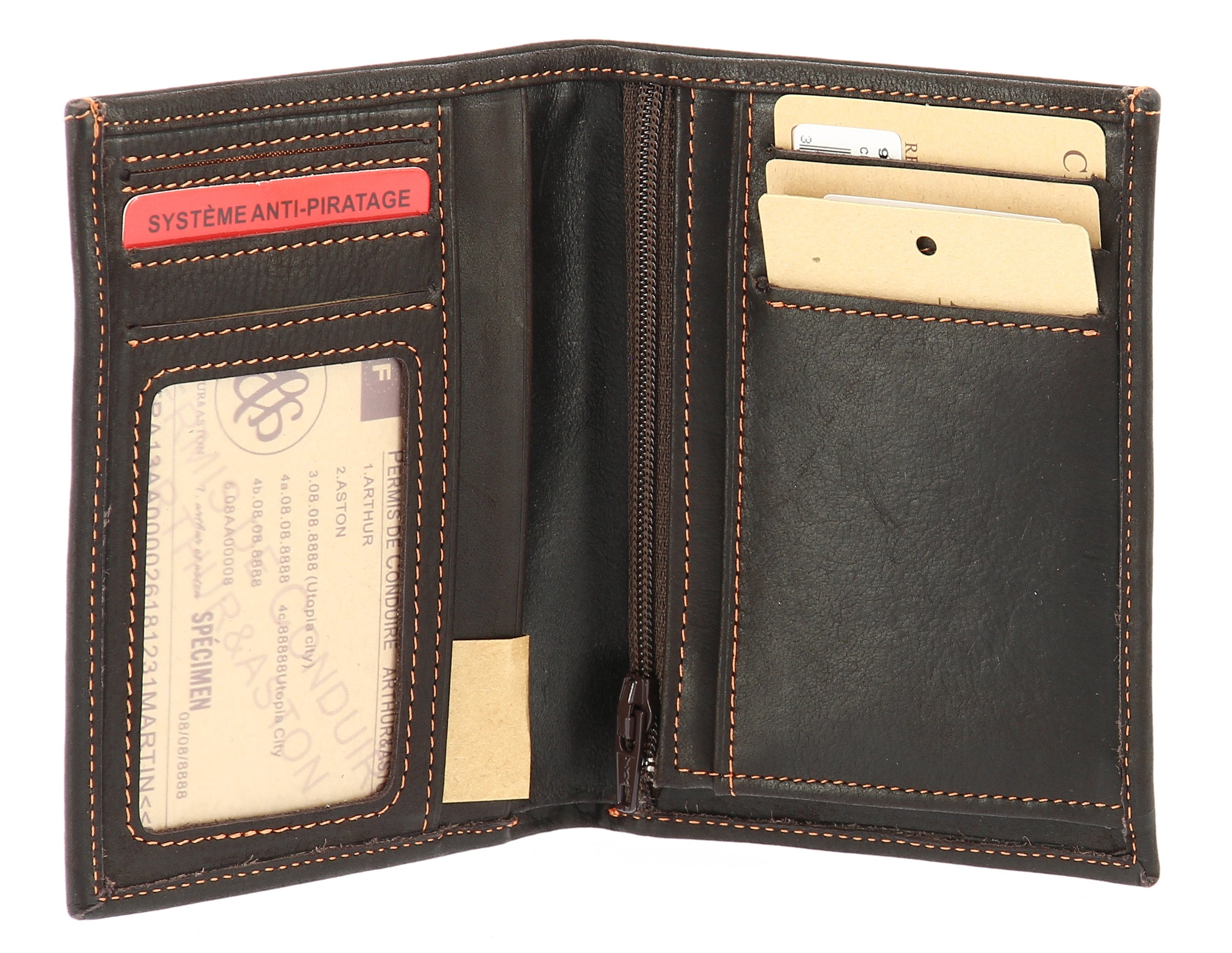 2 fold oiled leather wallet 94 966