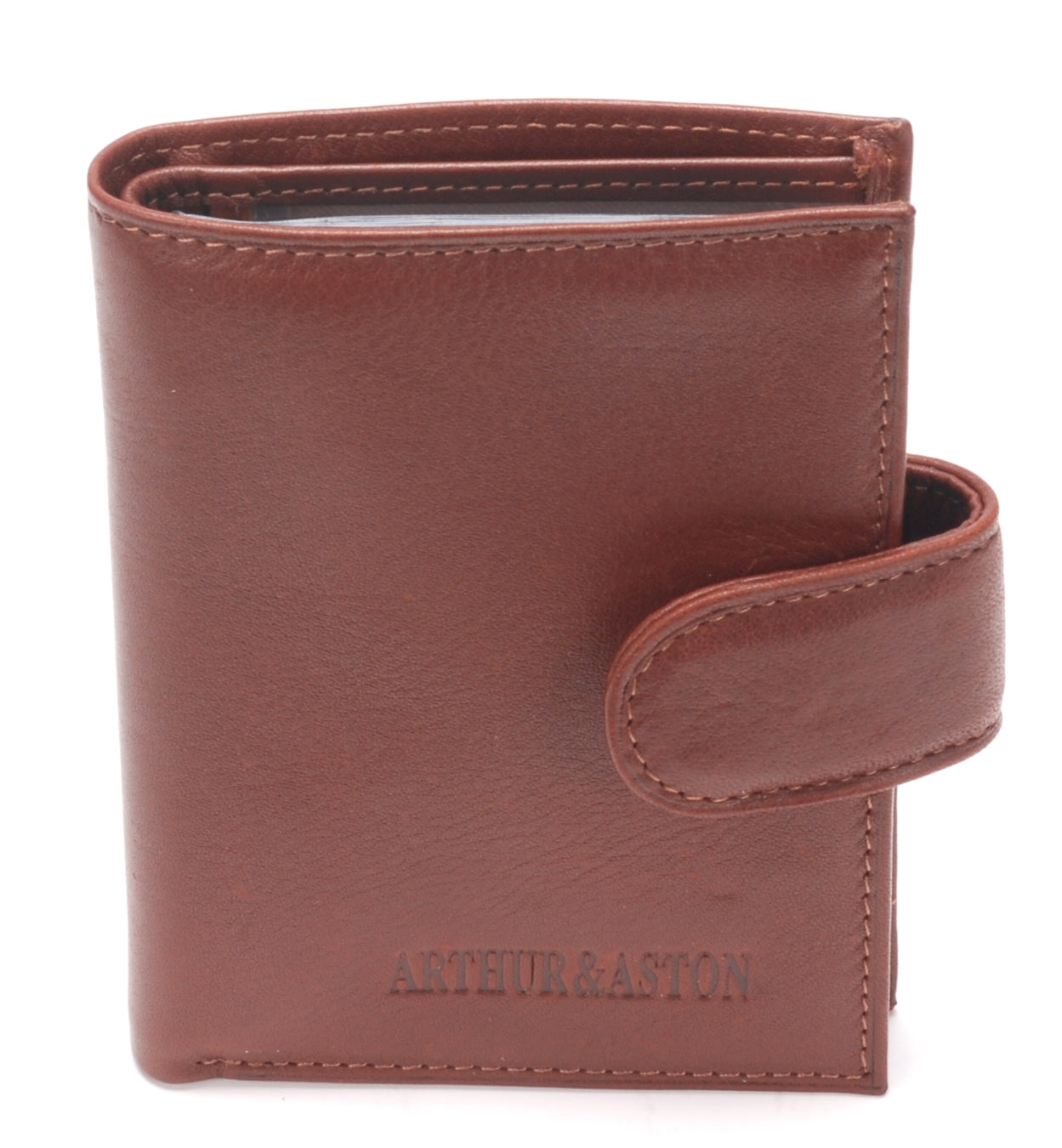 Porte cartes cuir vachette plongé et doublure polyester