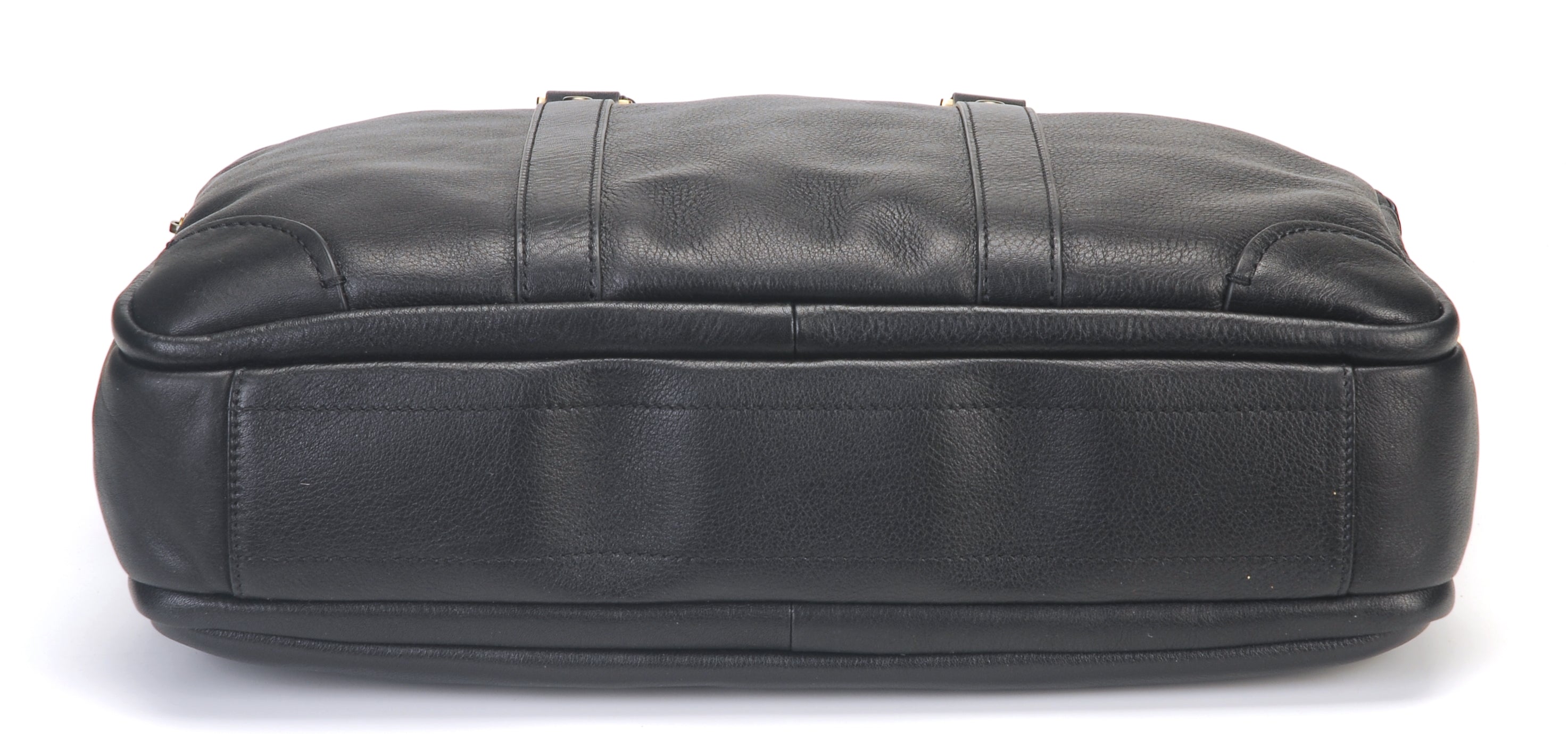 Paul leather 3-gusset document holder