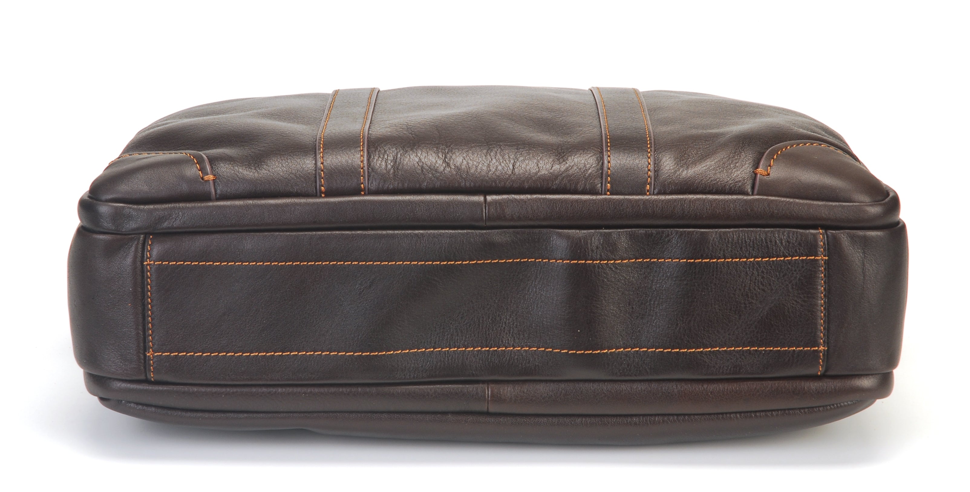 Paul leather 3-gusset document holder