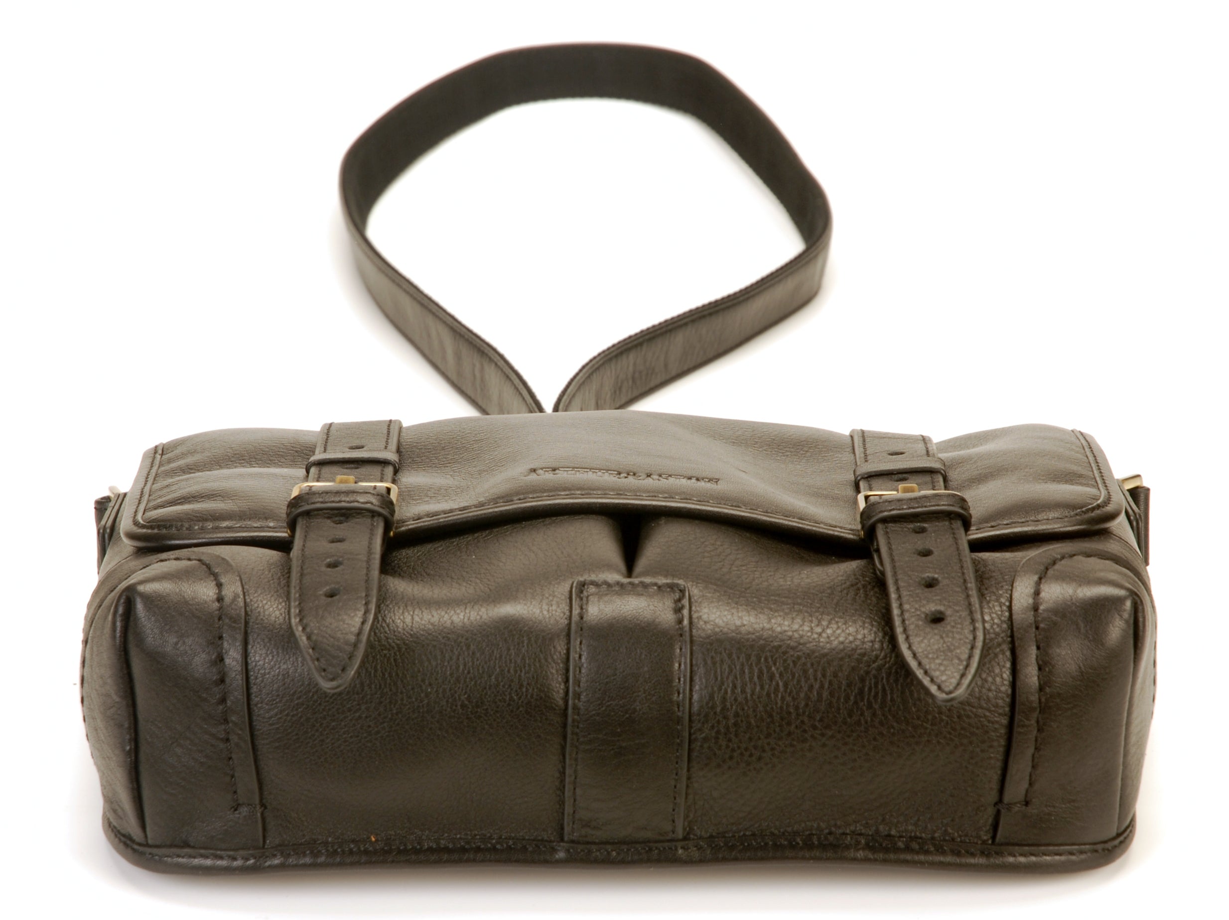 Paul leather flap bag