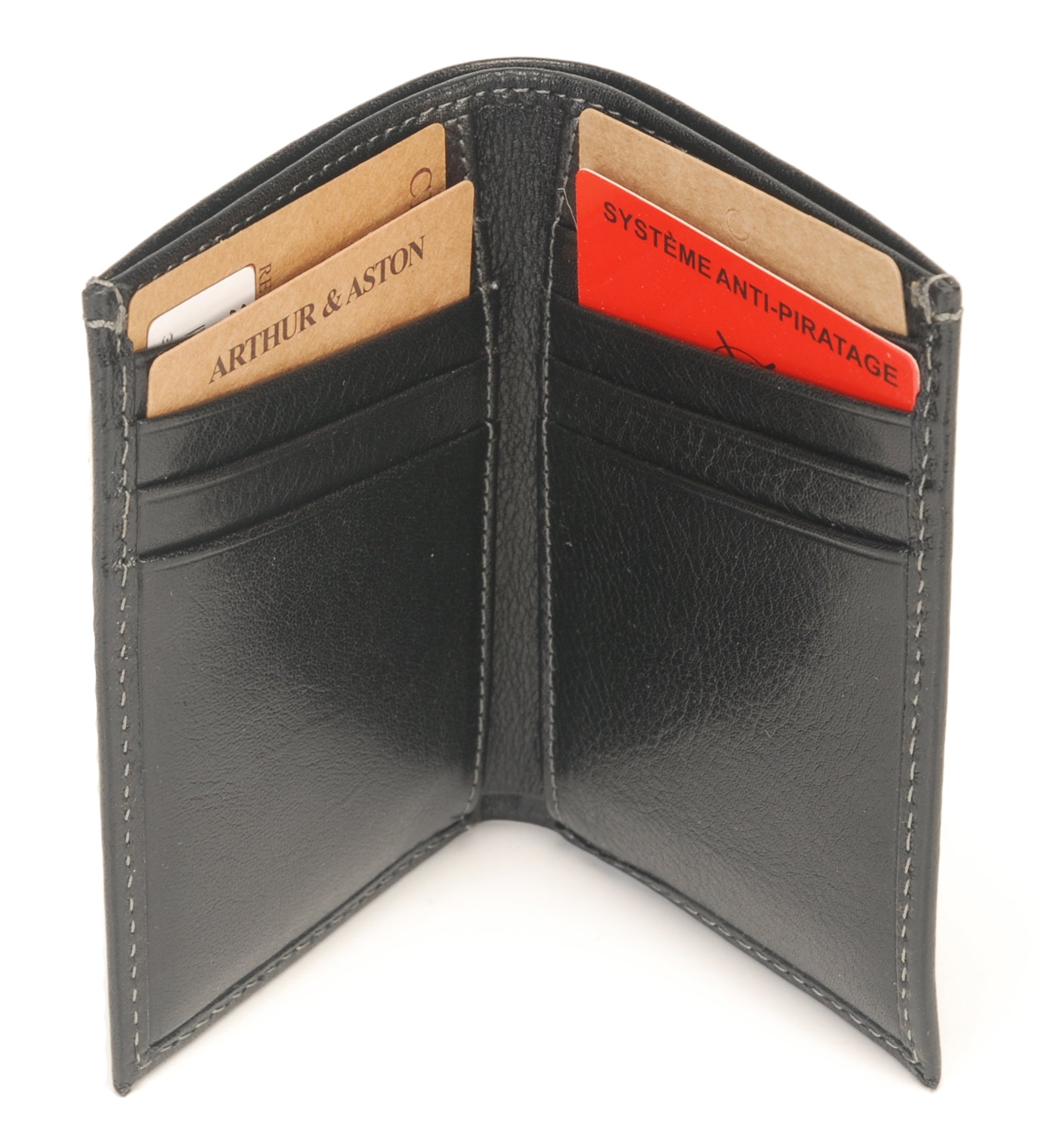 Ulysse leather card holder