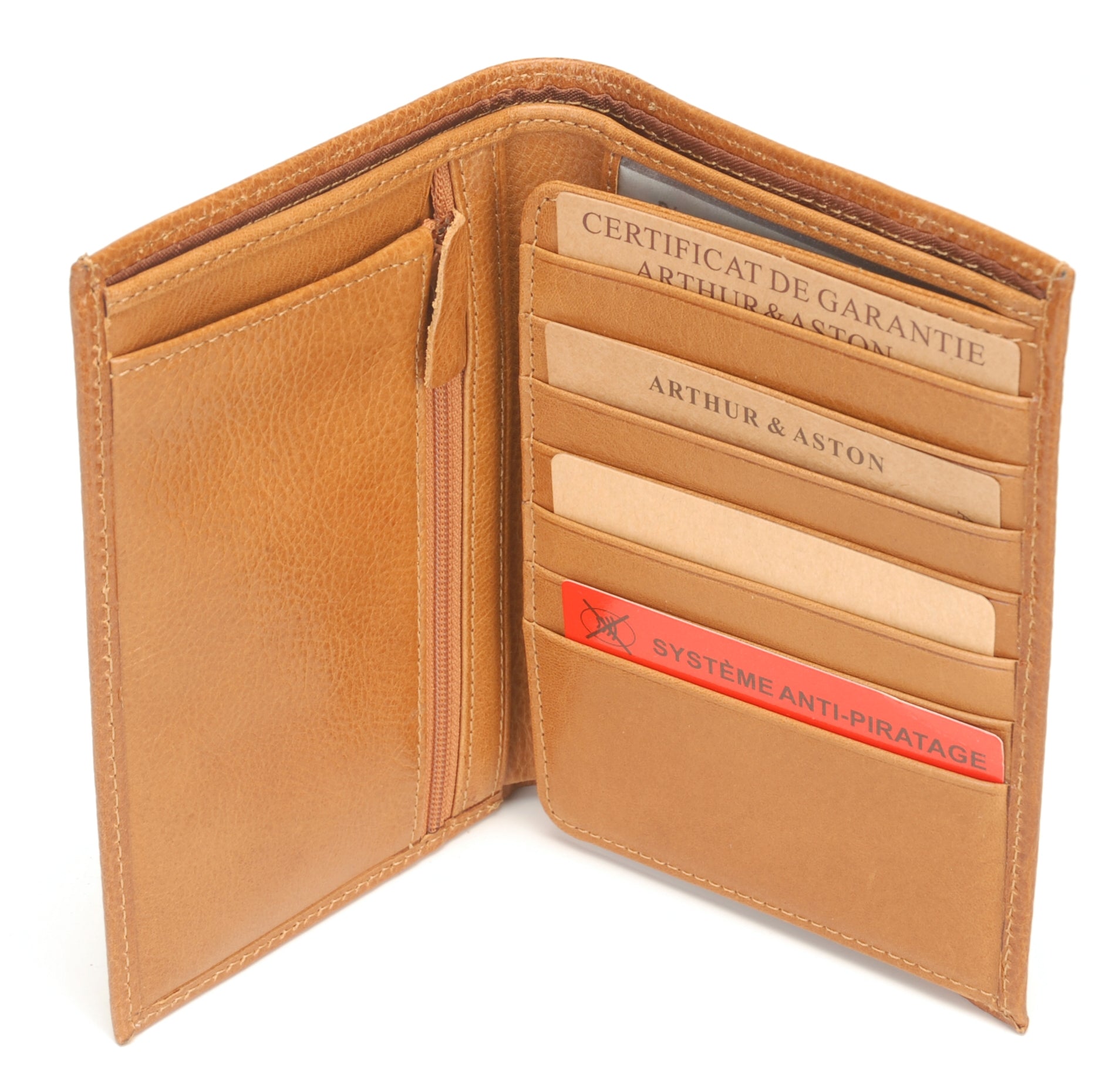 Ulysse leather wallet