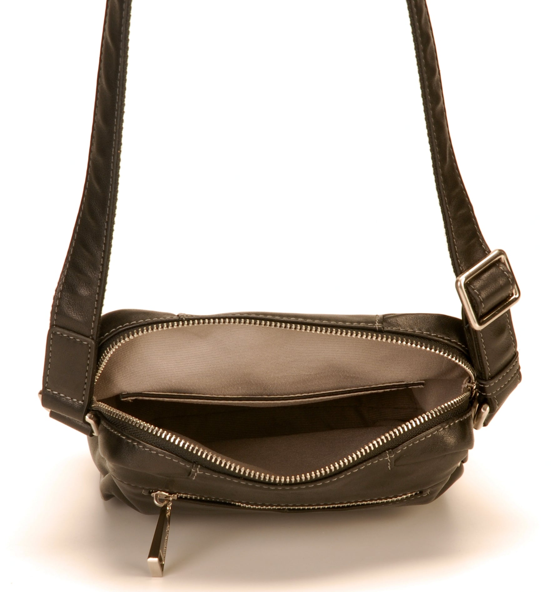 Sac travers Gustave cuir vachette