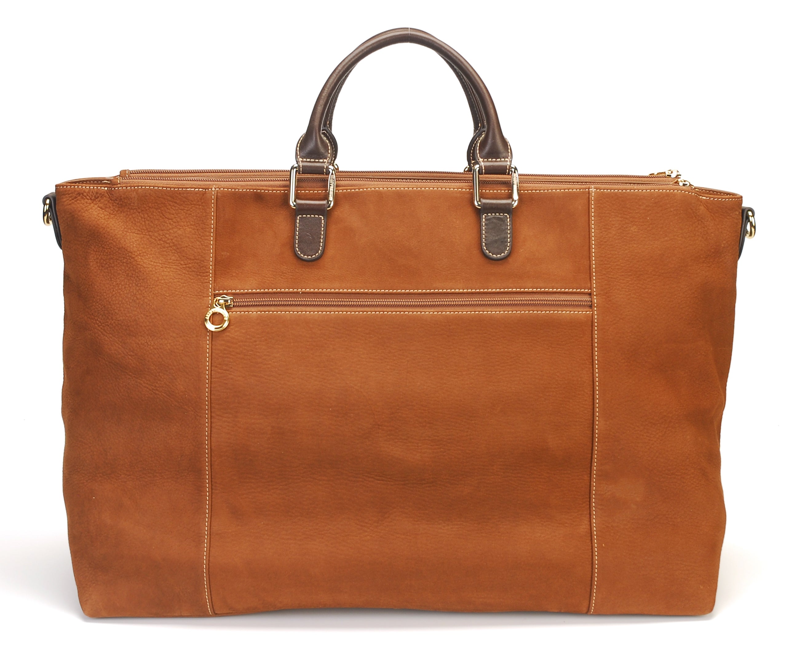 Marina travel bag in suede leather