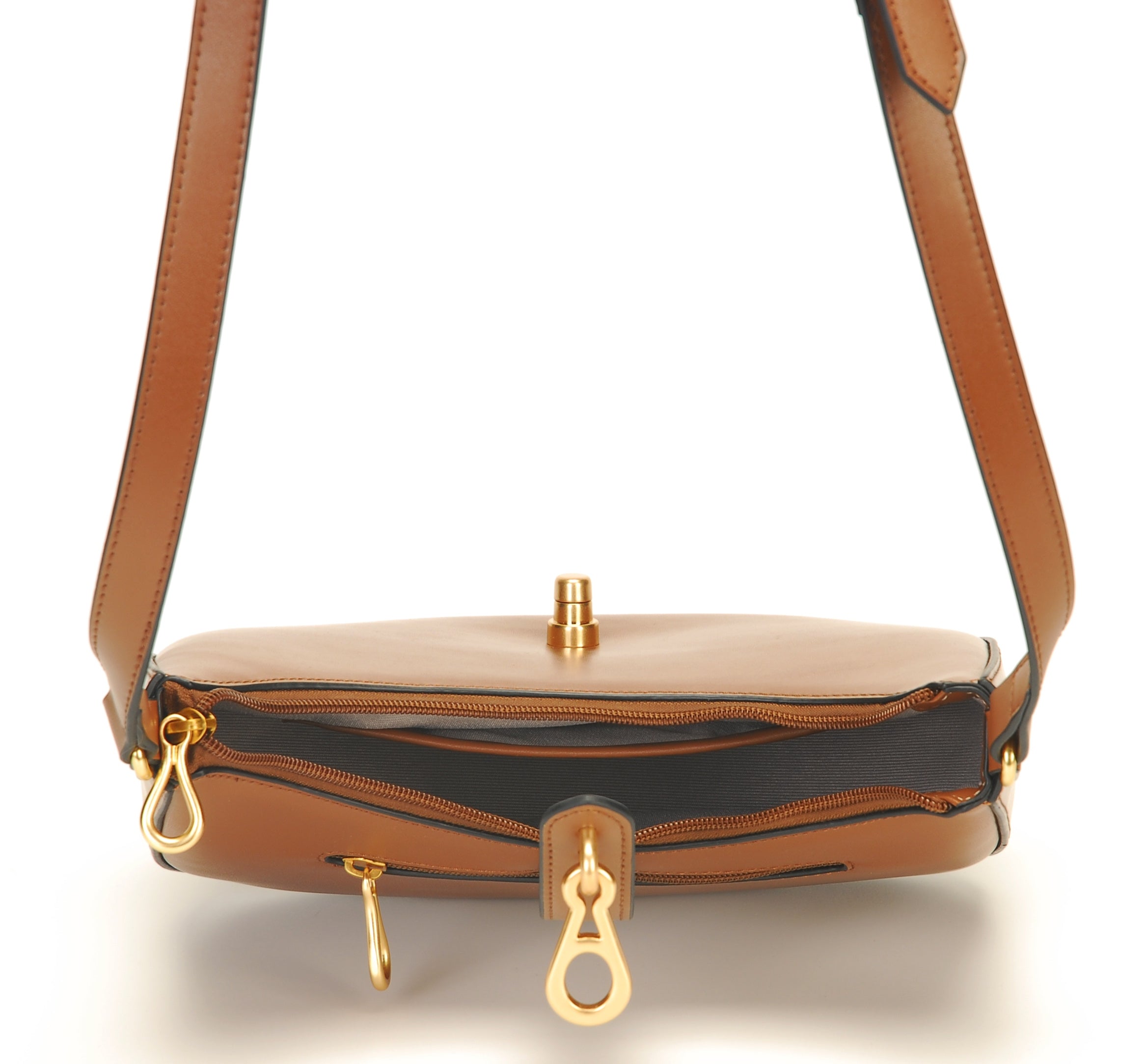 Sac travers Edwina croûte de cuir