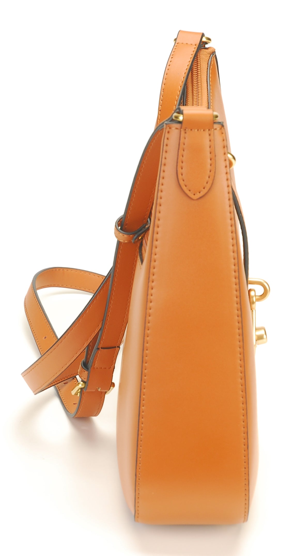 Edwina split leather crossbody bag 