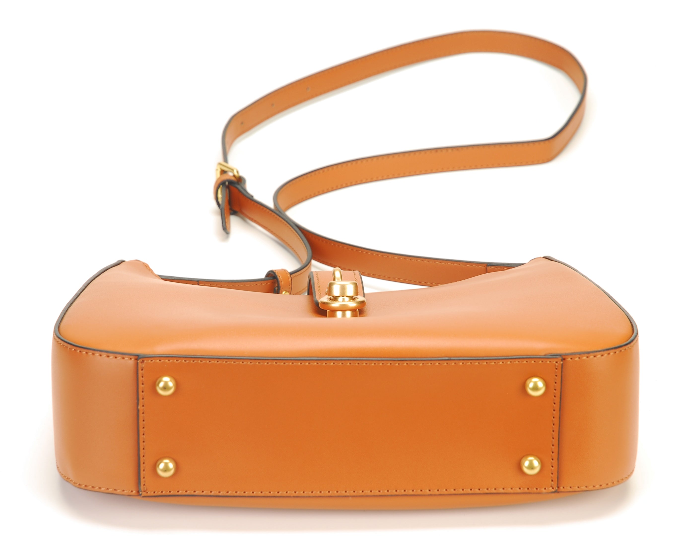 Edwina split leather crossbody bag 