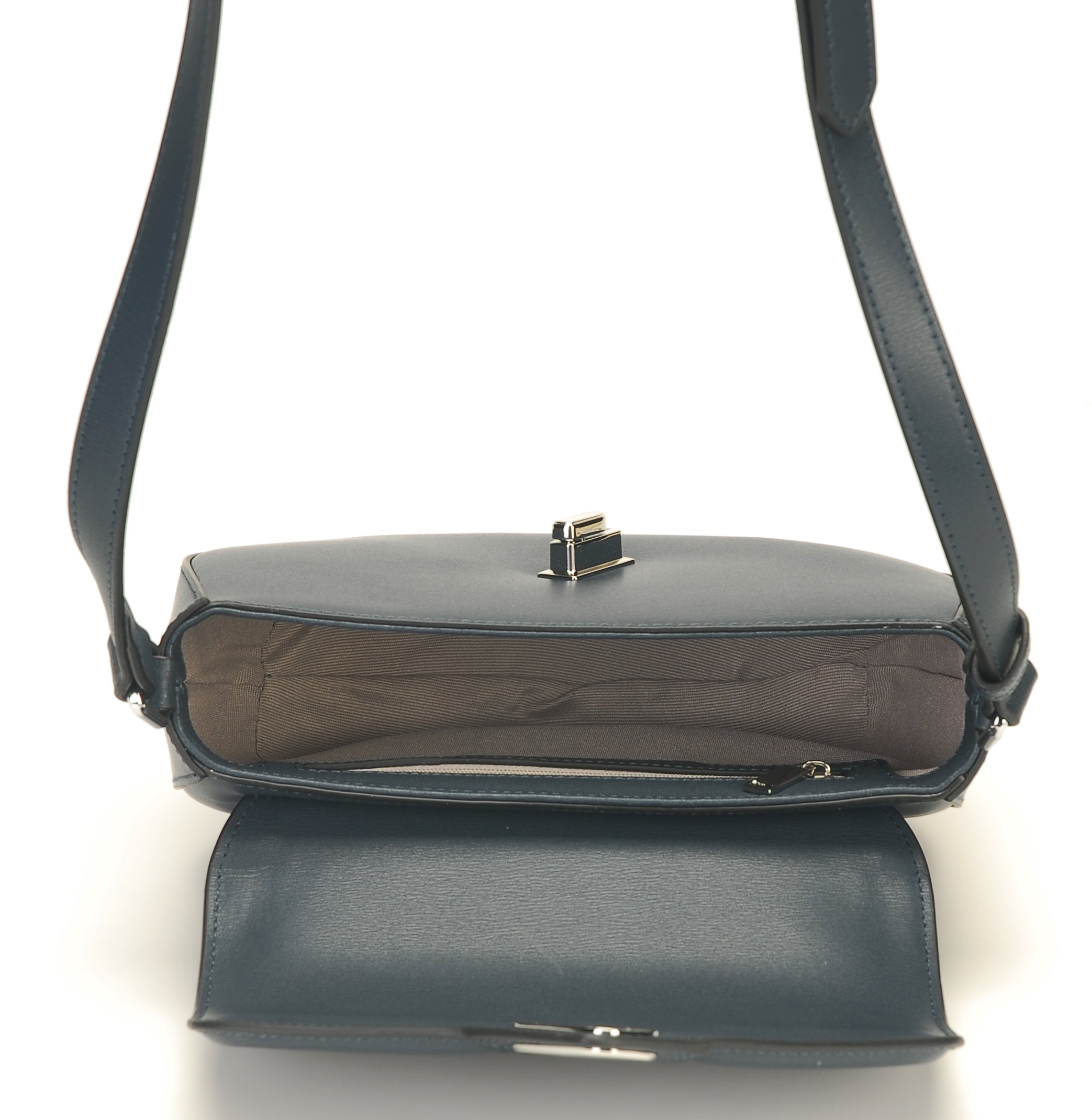 Sac travers Suzanne croute de cuir