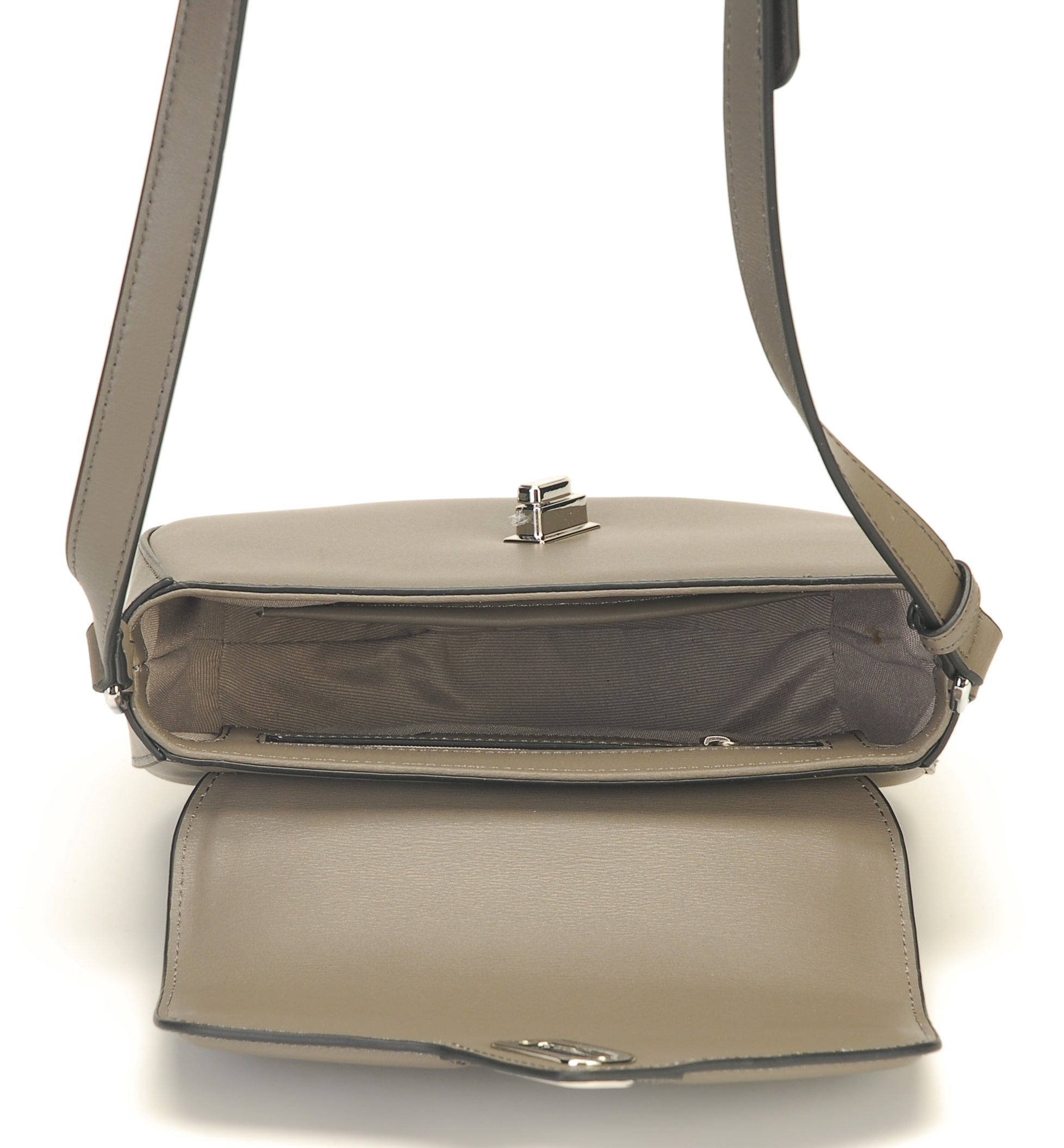 Sac travers Suzanne croute de cuir