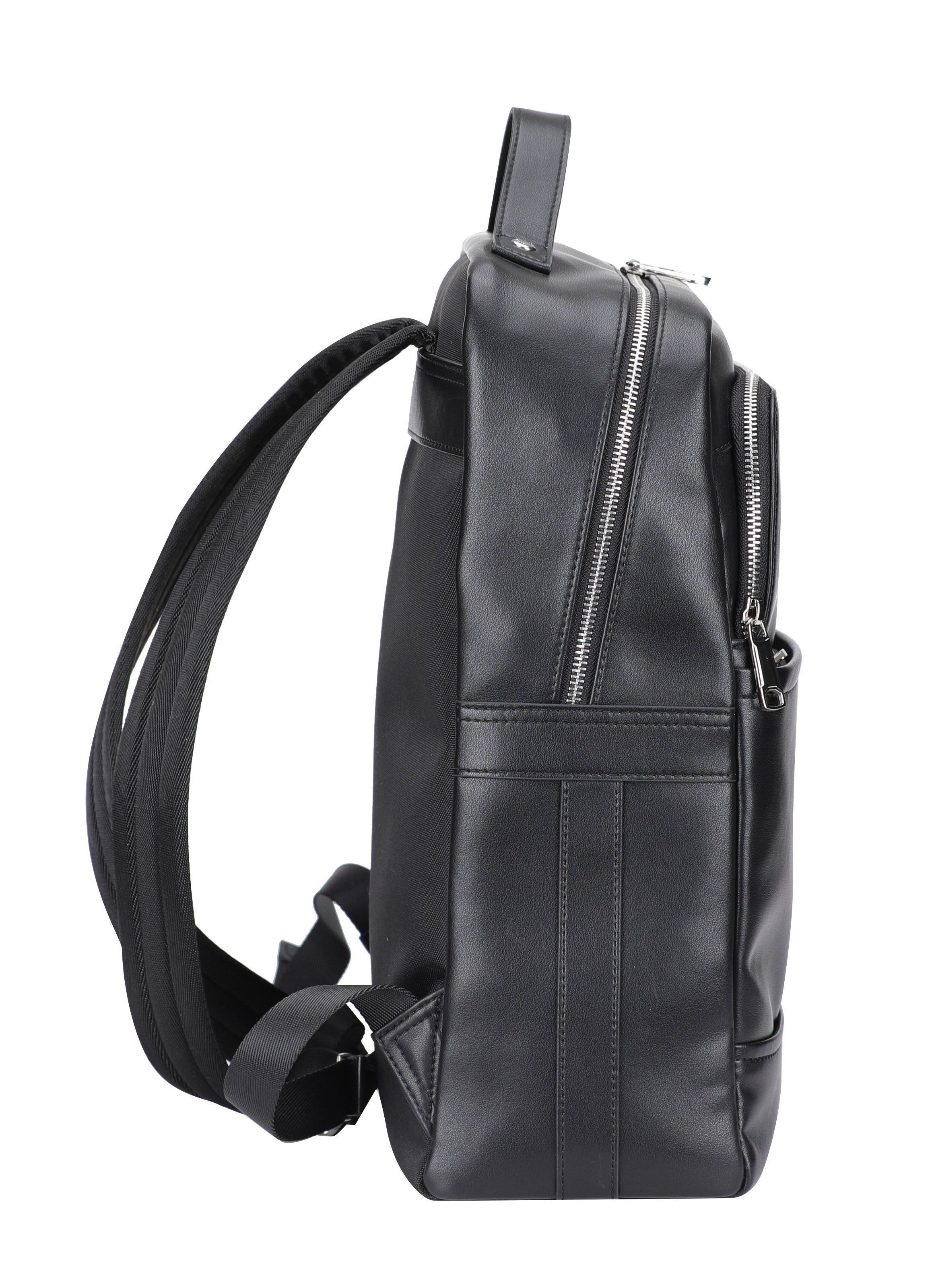 Walter split leather backpack