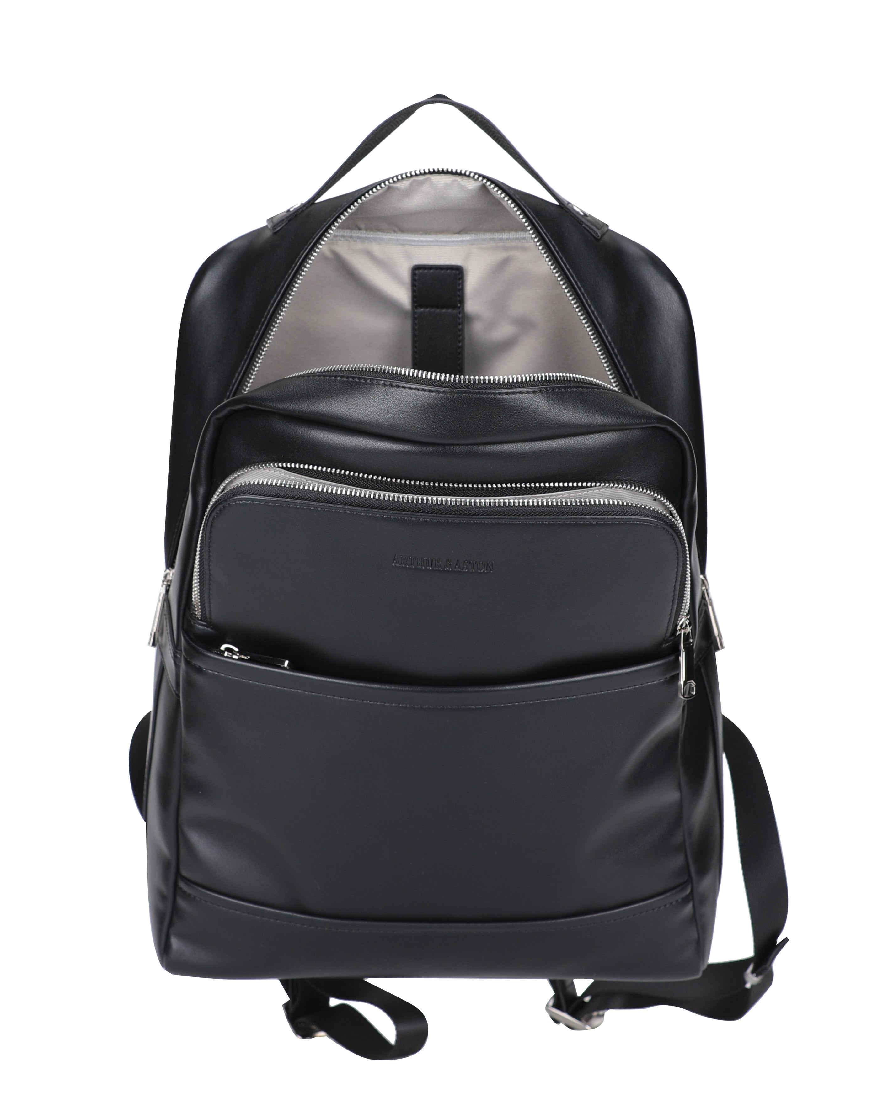 Walter split leather backpack