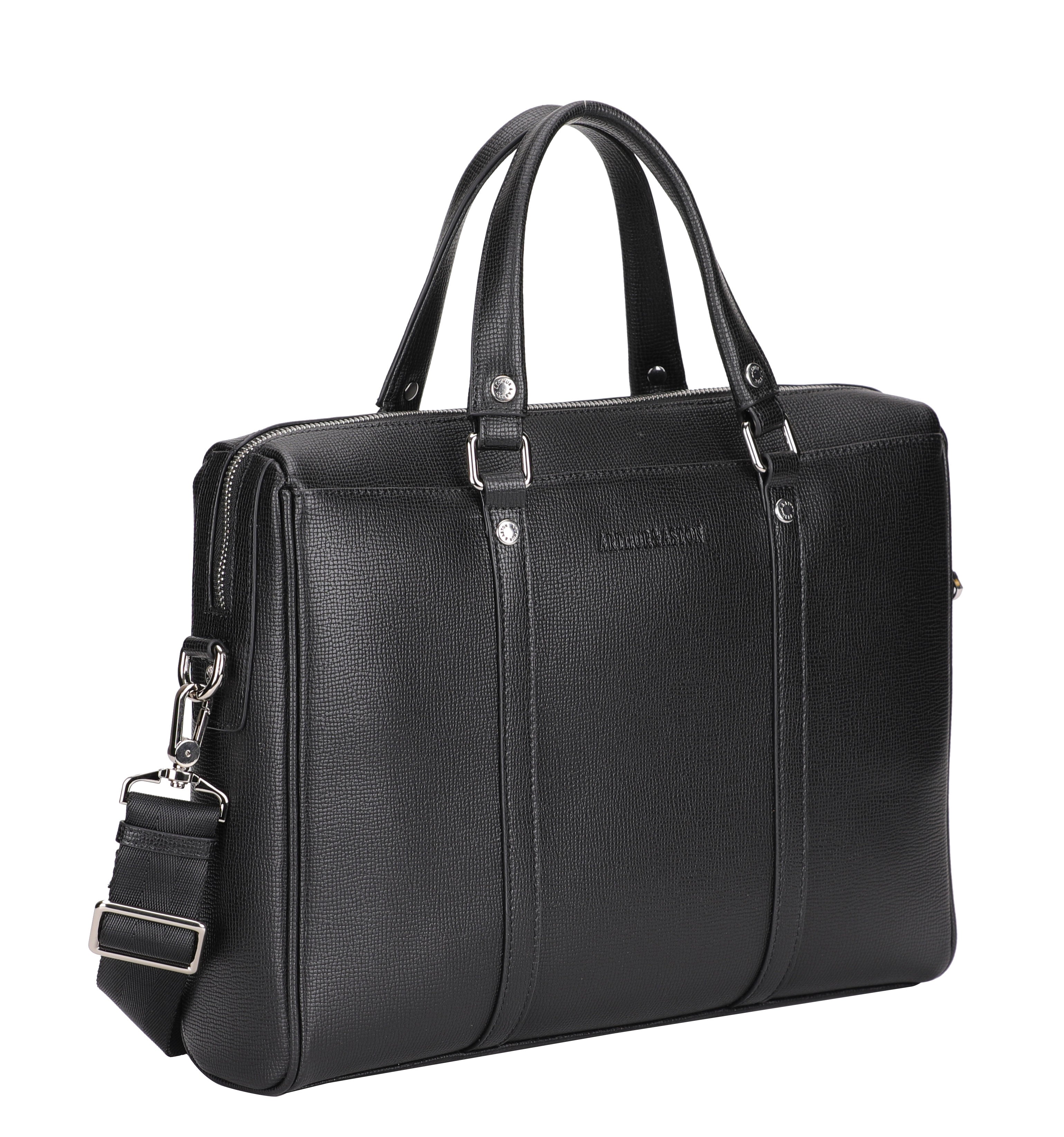 Nelson leather briefcase