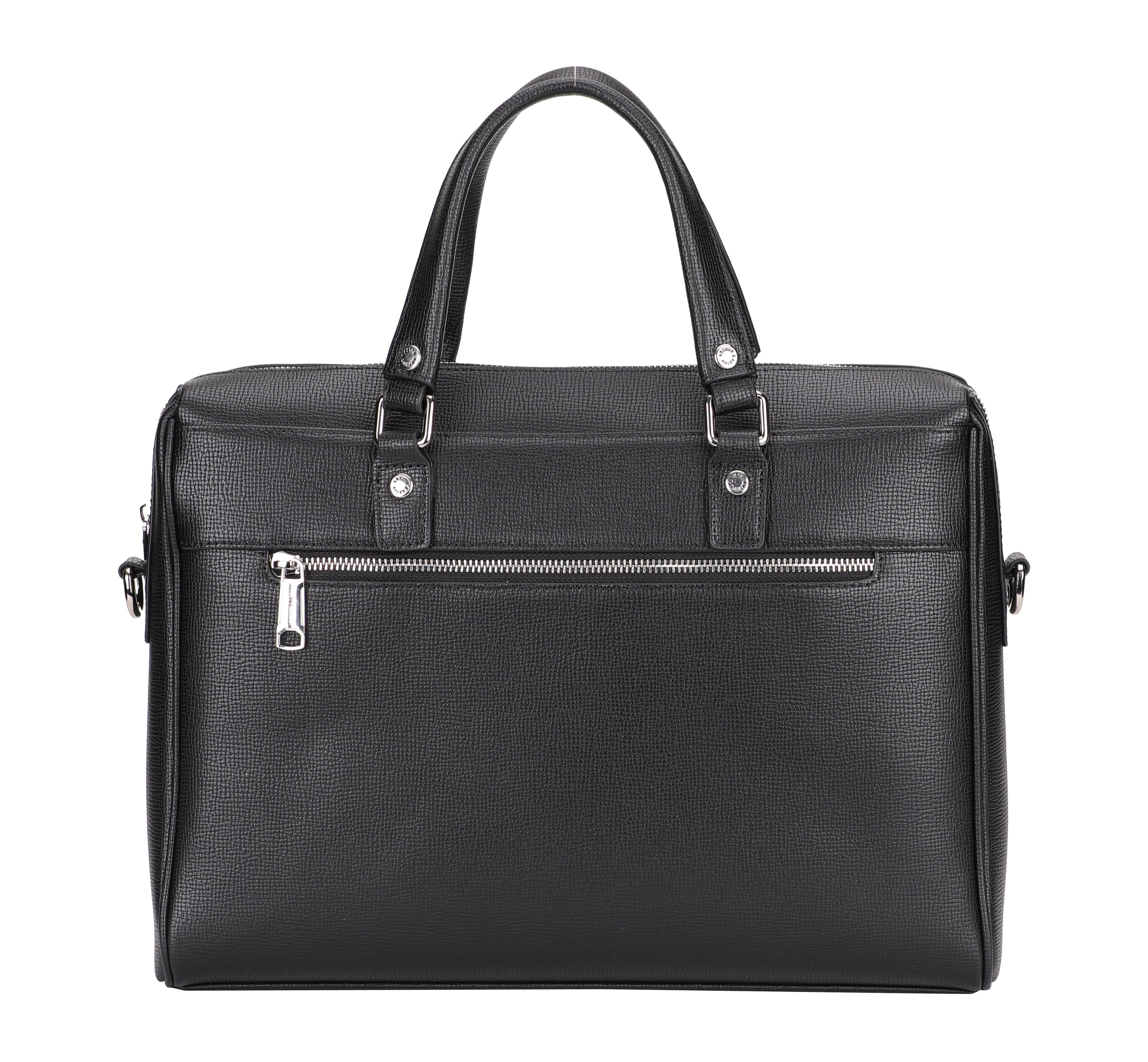 Nelson leather briefcase