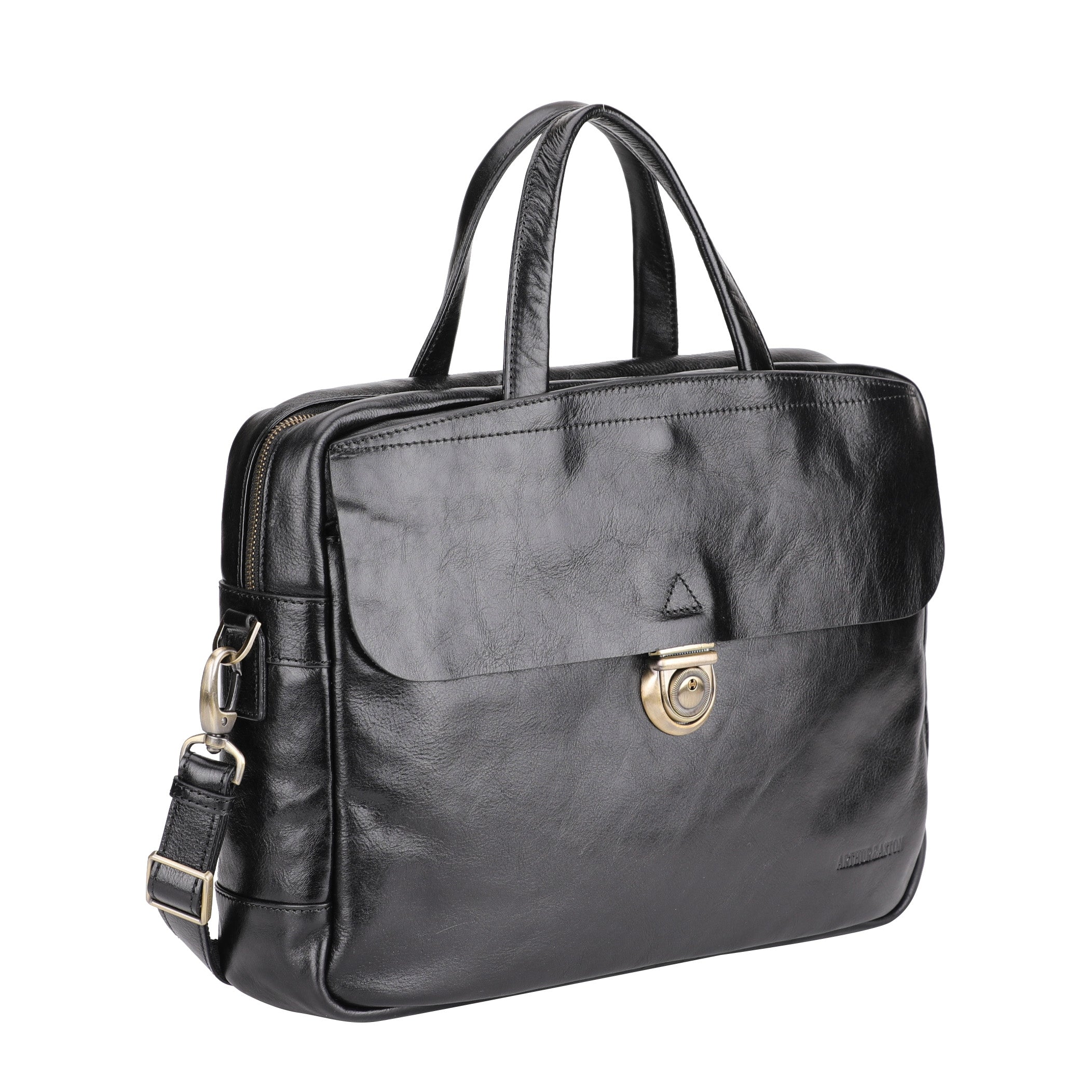 Sergio vegetable cowhide leather briefcase