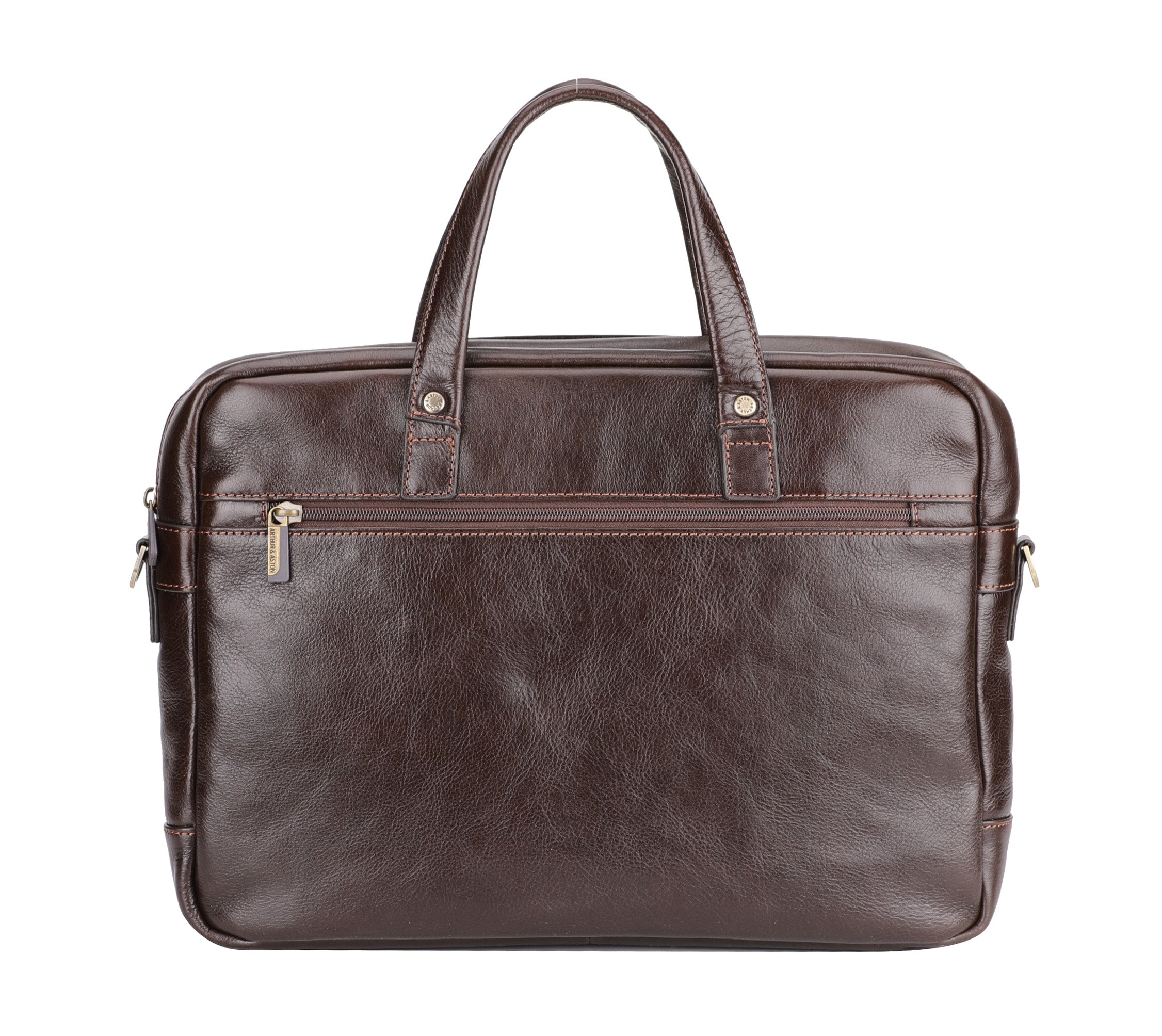 Sergio vegetable cowhide leather briefcase