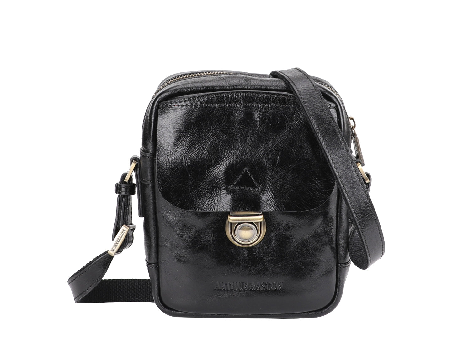 Sergio crossbody bag in vegetable cowhide leather