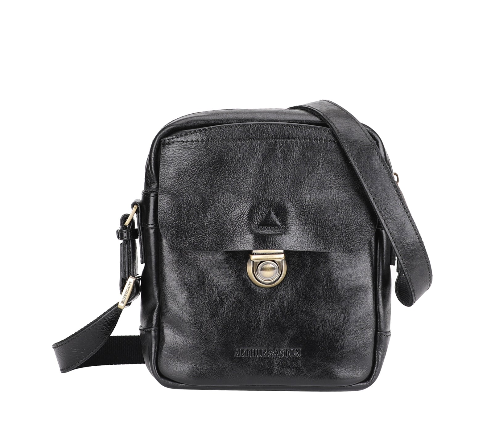 Sergio crossbody bag in vegetable cowhide leather