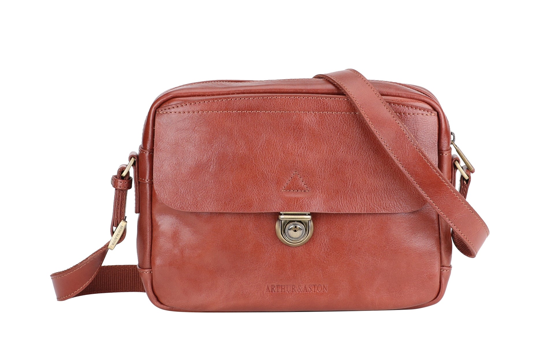 Sergio vegetable cowhide leather satchel