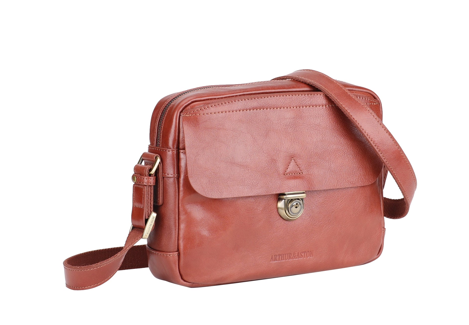 Sergio vegetable cowhide leather satchel