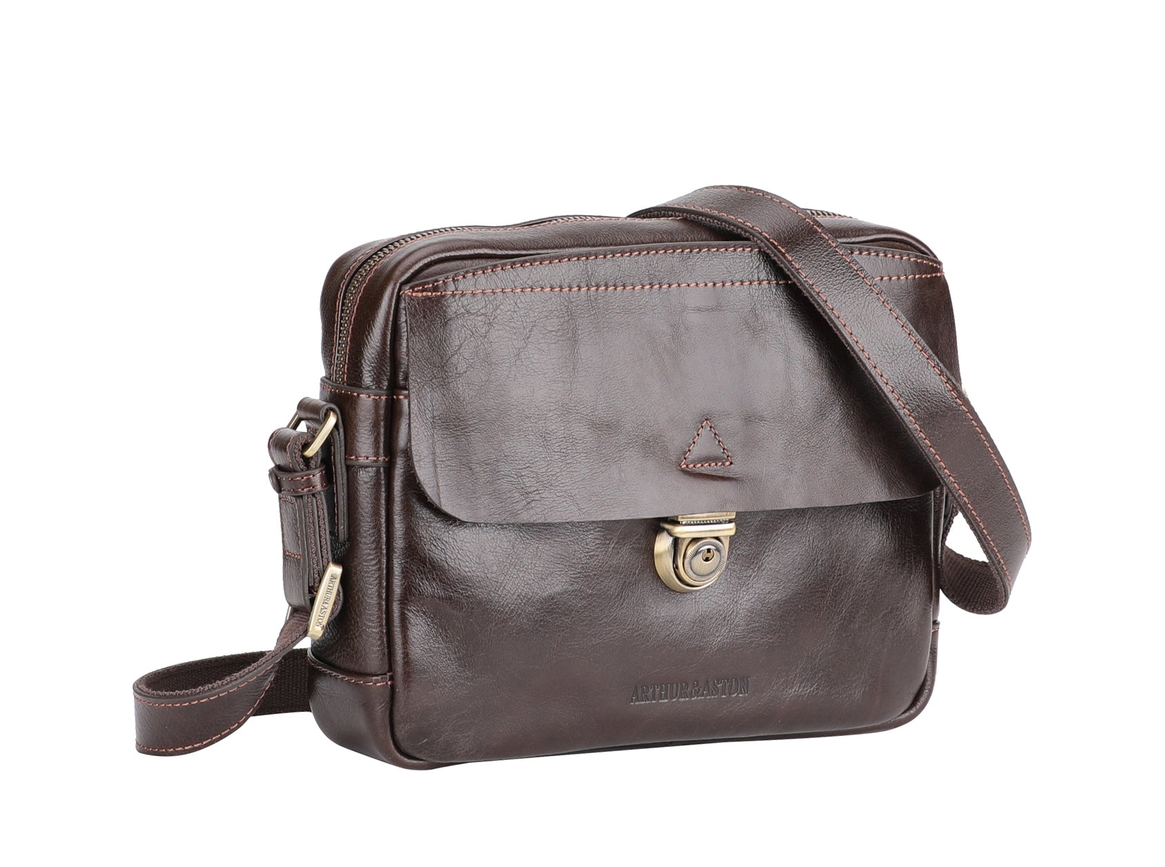 Sergio vegetable cowhide leather satchel