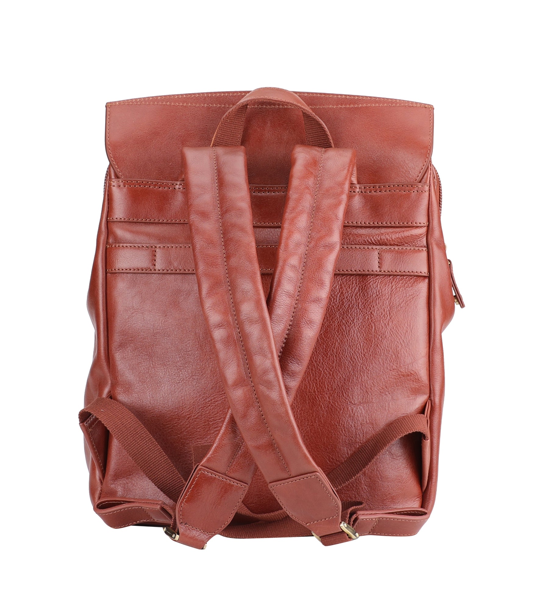 Sergio backpack in vegetable cowhide leather