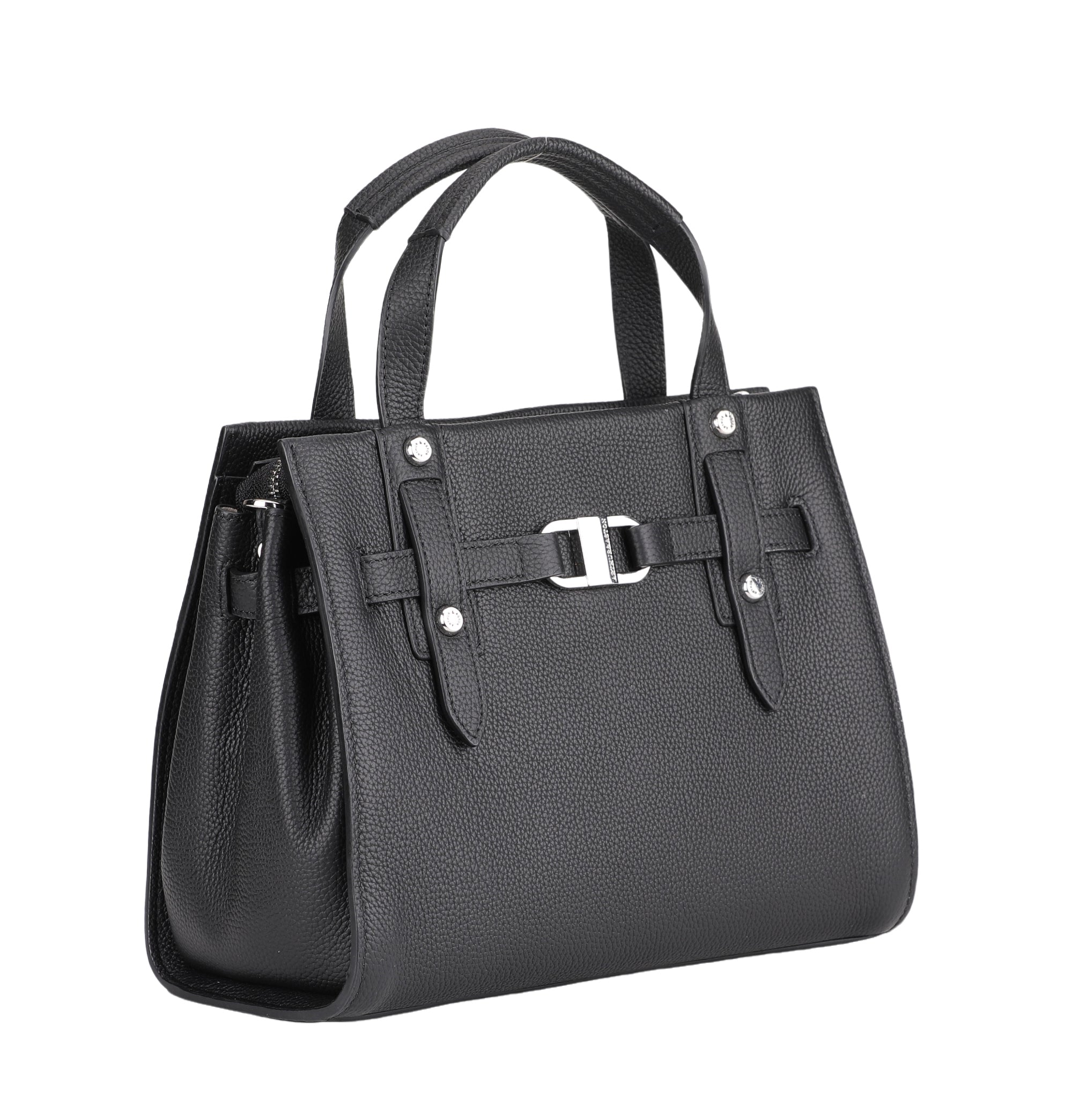 Daphne M leather handbag