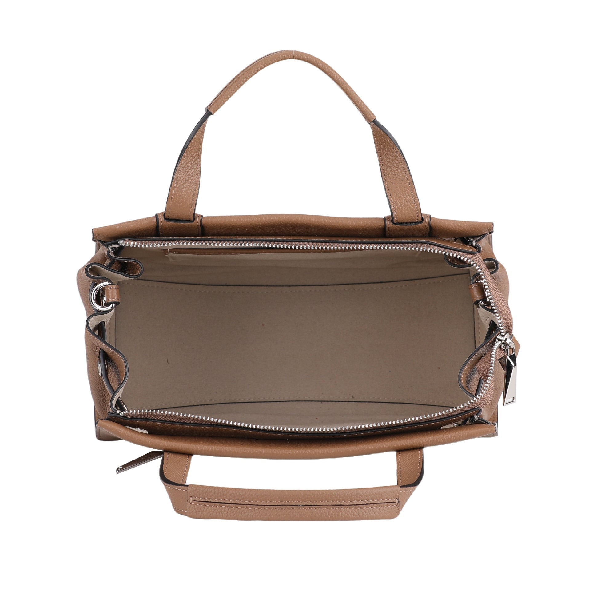 Daphne M leather handbag