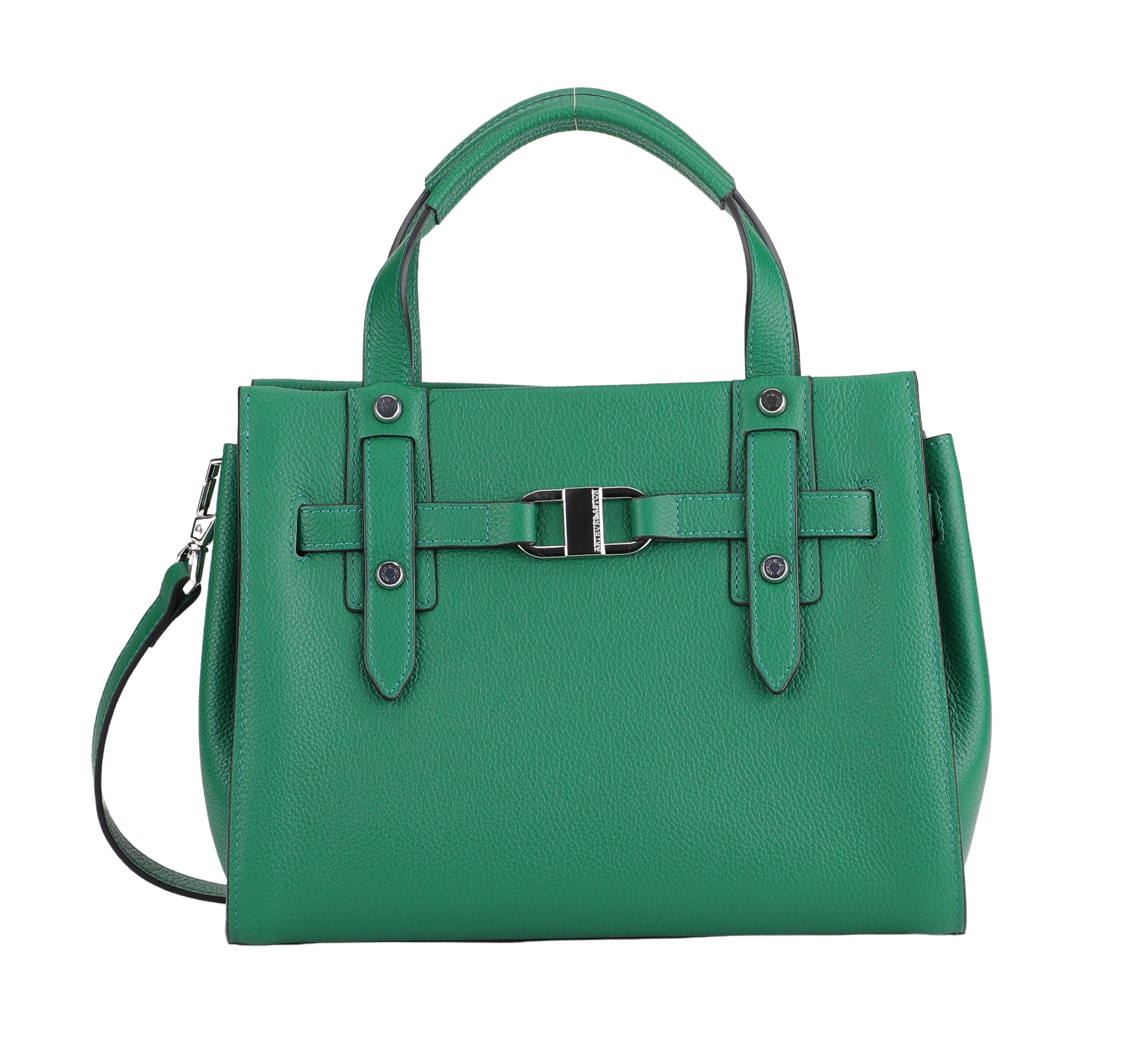 Daphne M leather handbag