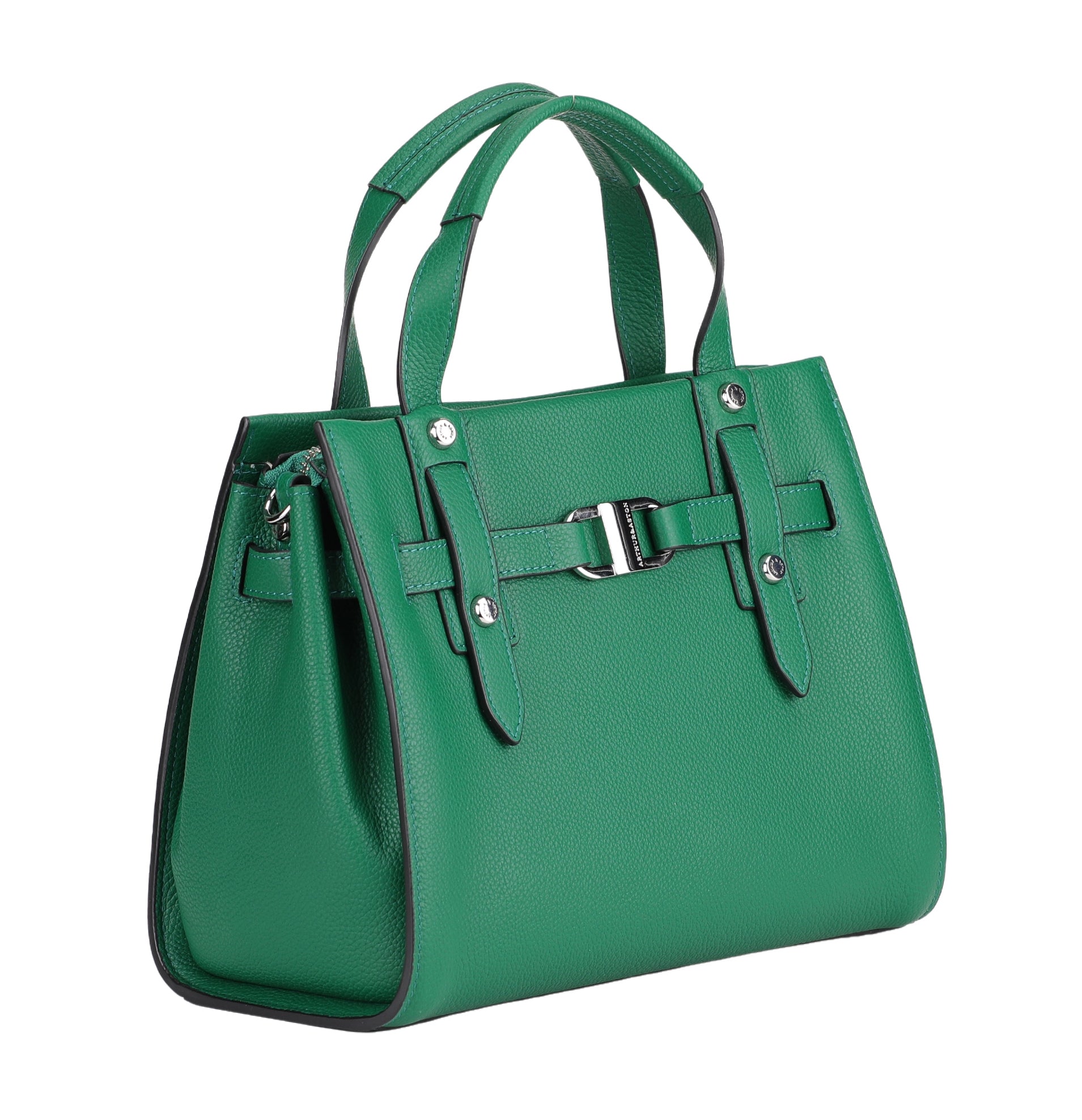 Daphne M leather handbag