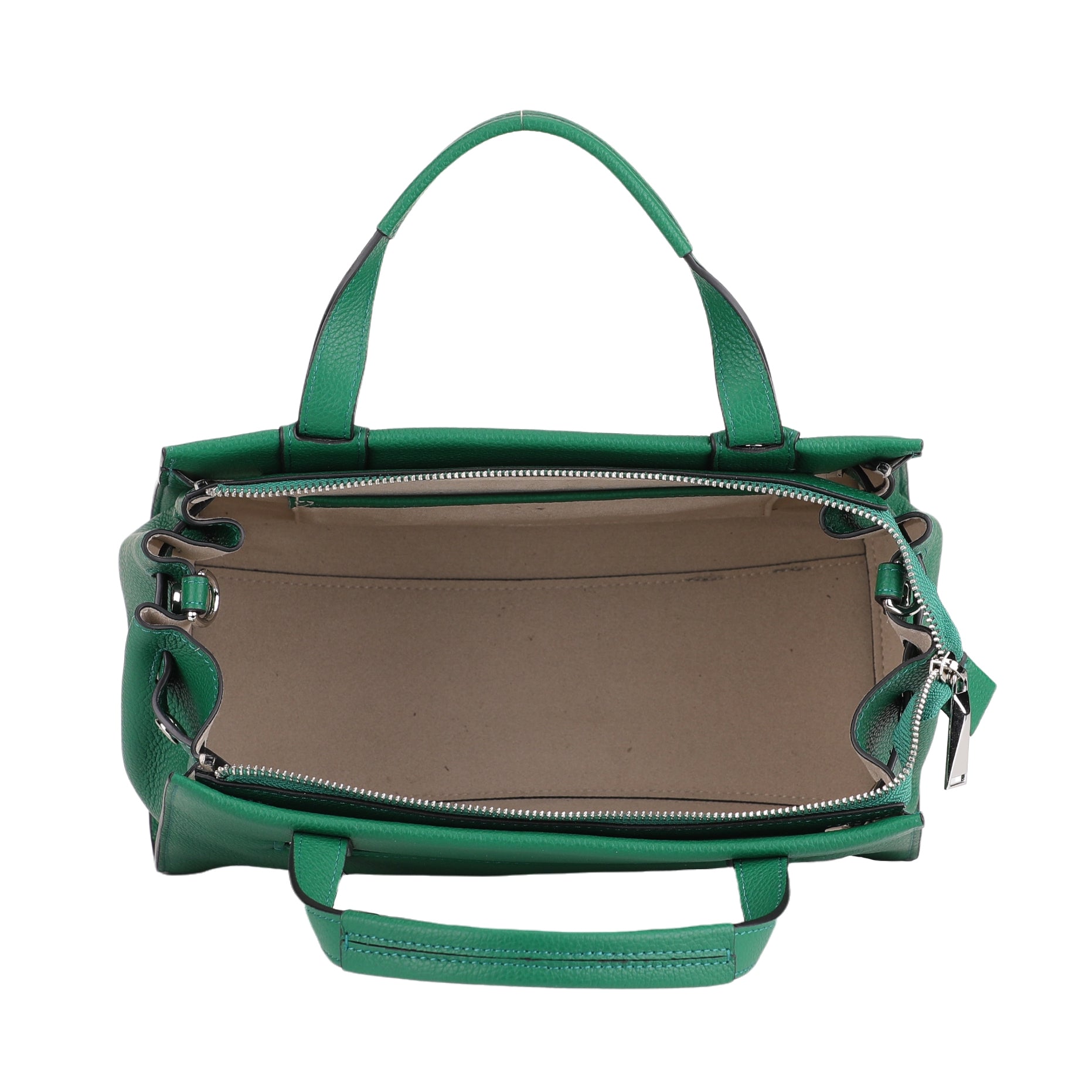 Daphne M leather handbag