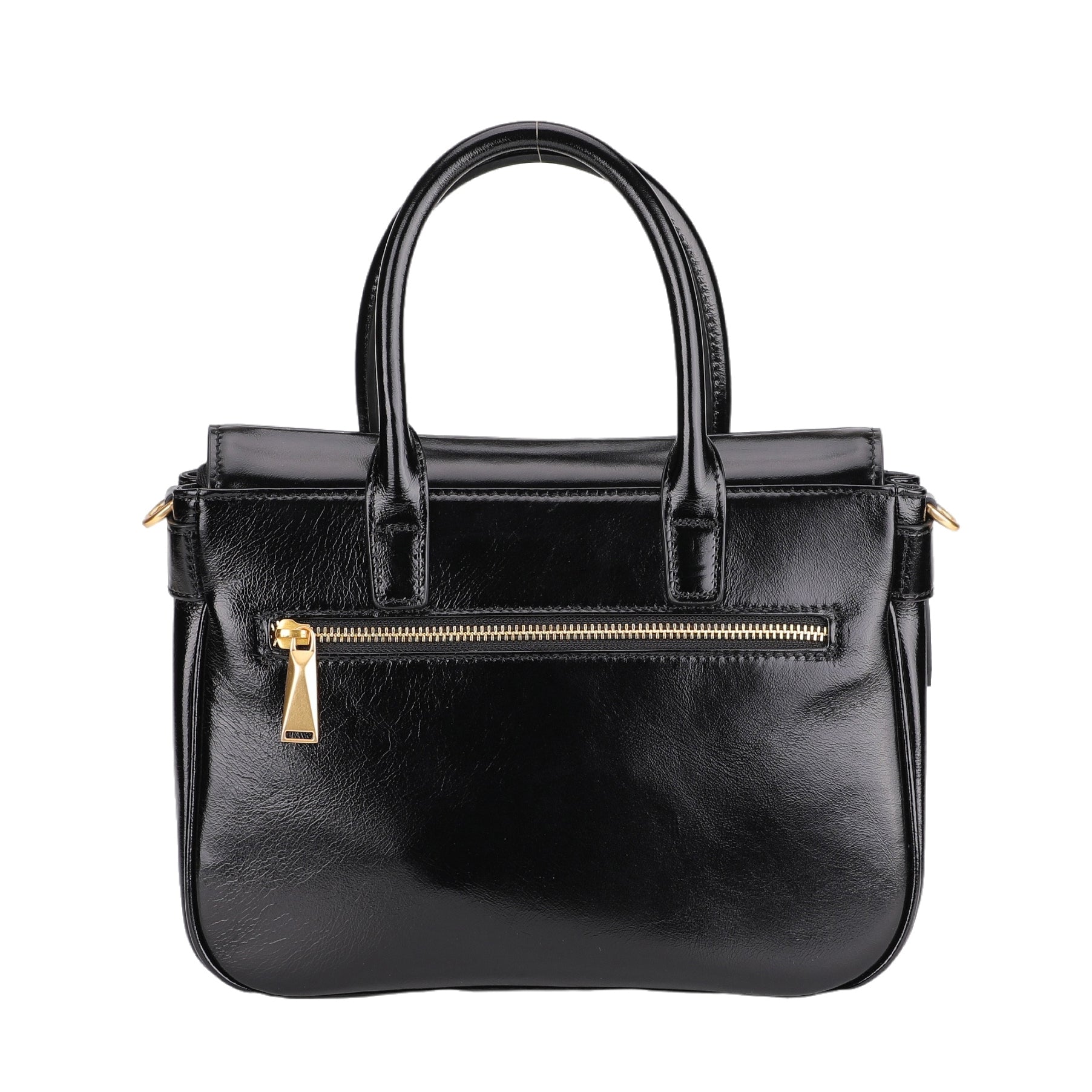 Eva leather flap handbag