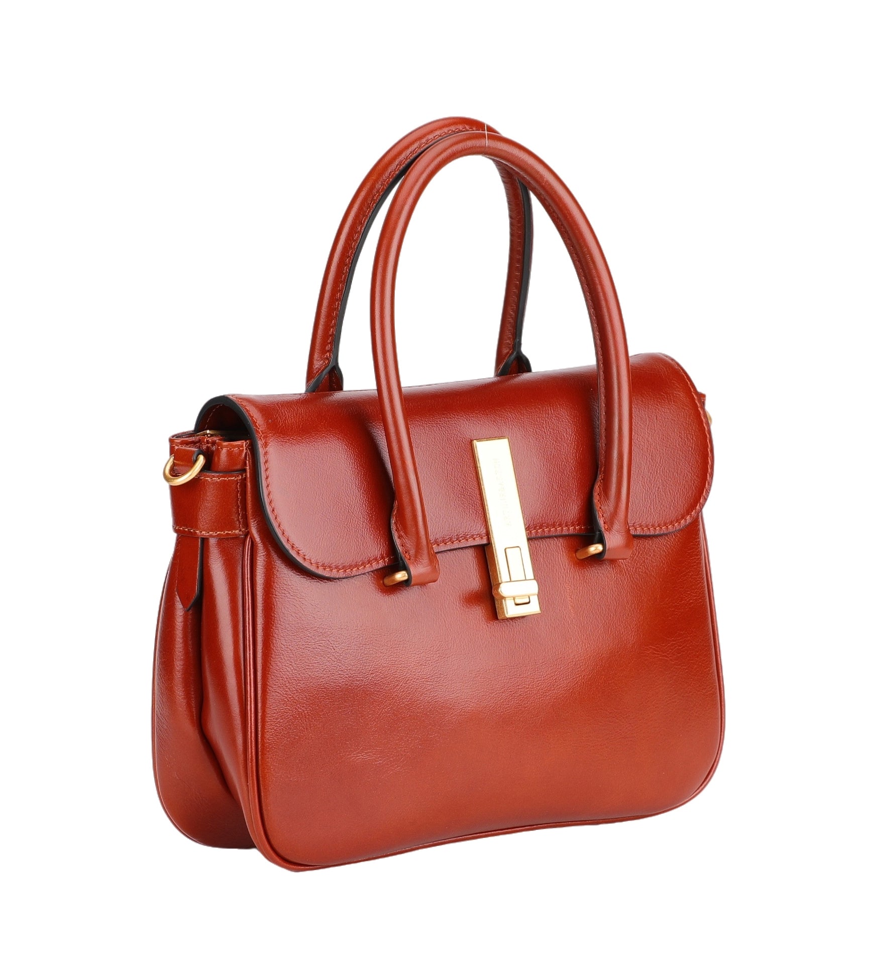 Eva leather flap handbag