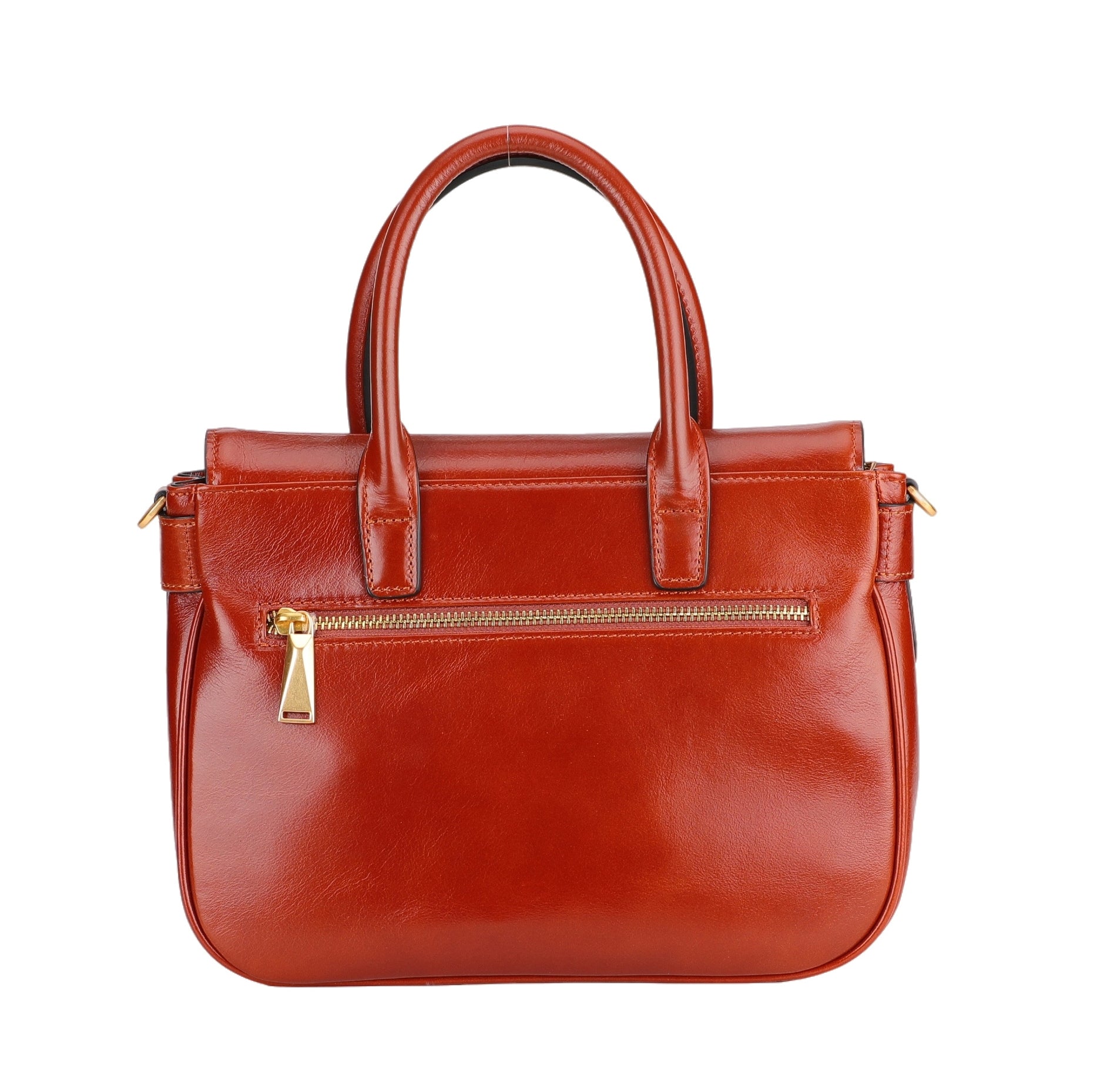 Eva leather flap handbag