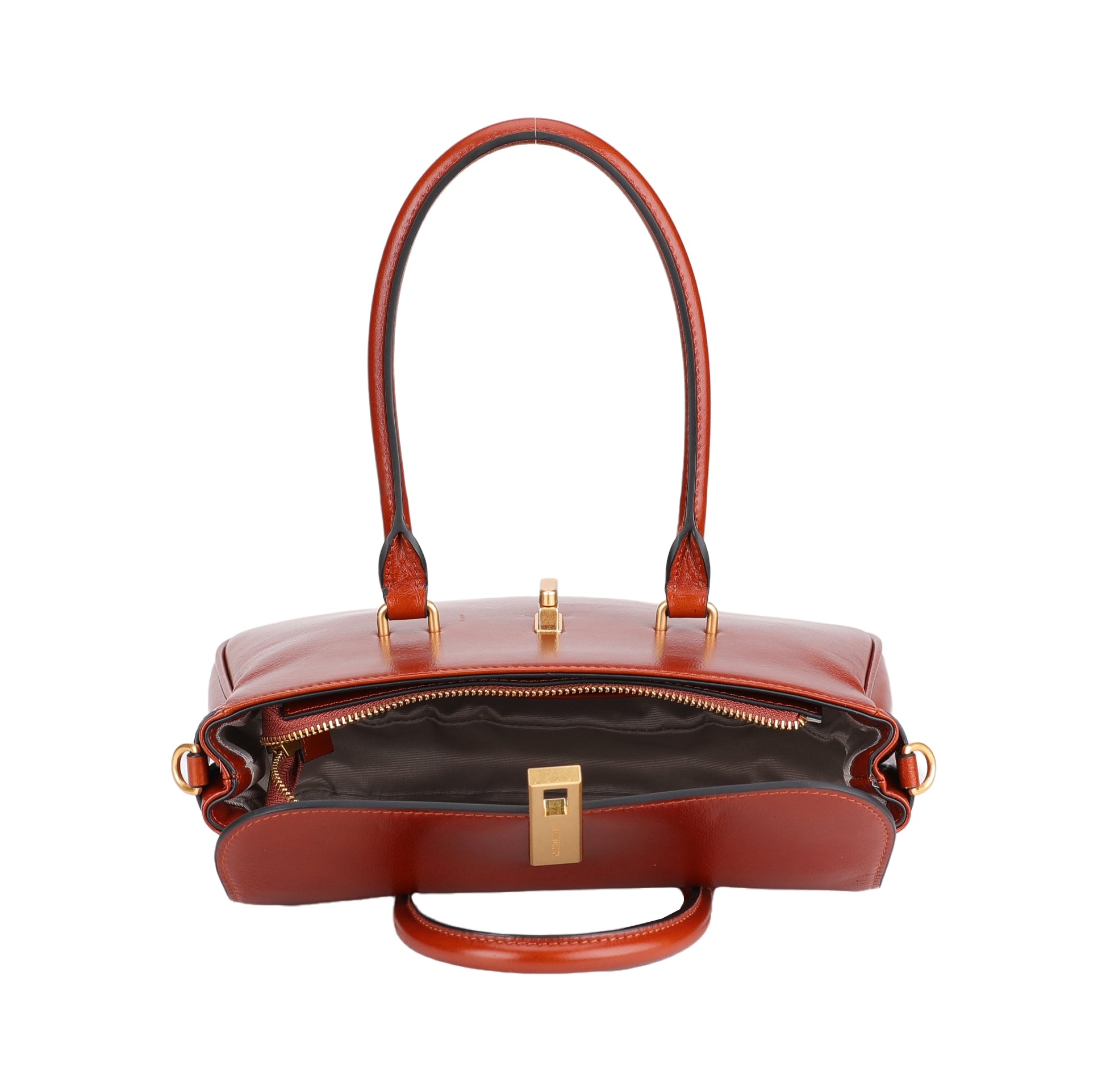 Eva leather flap handbag