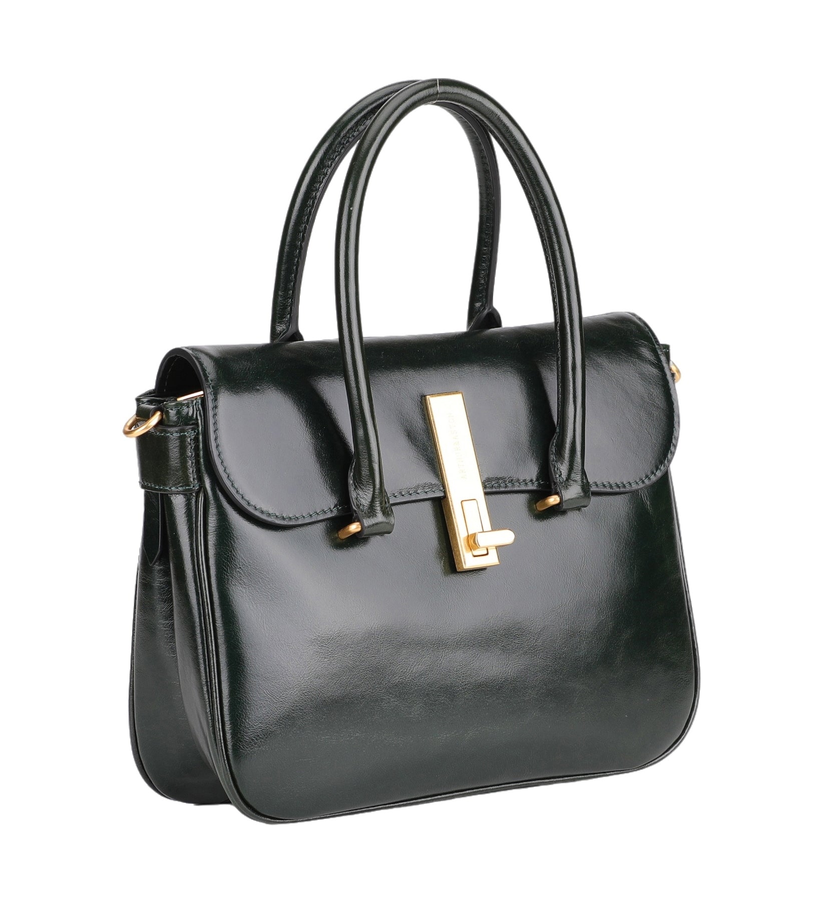 Eva leather flap handbag