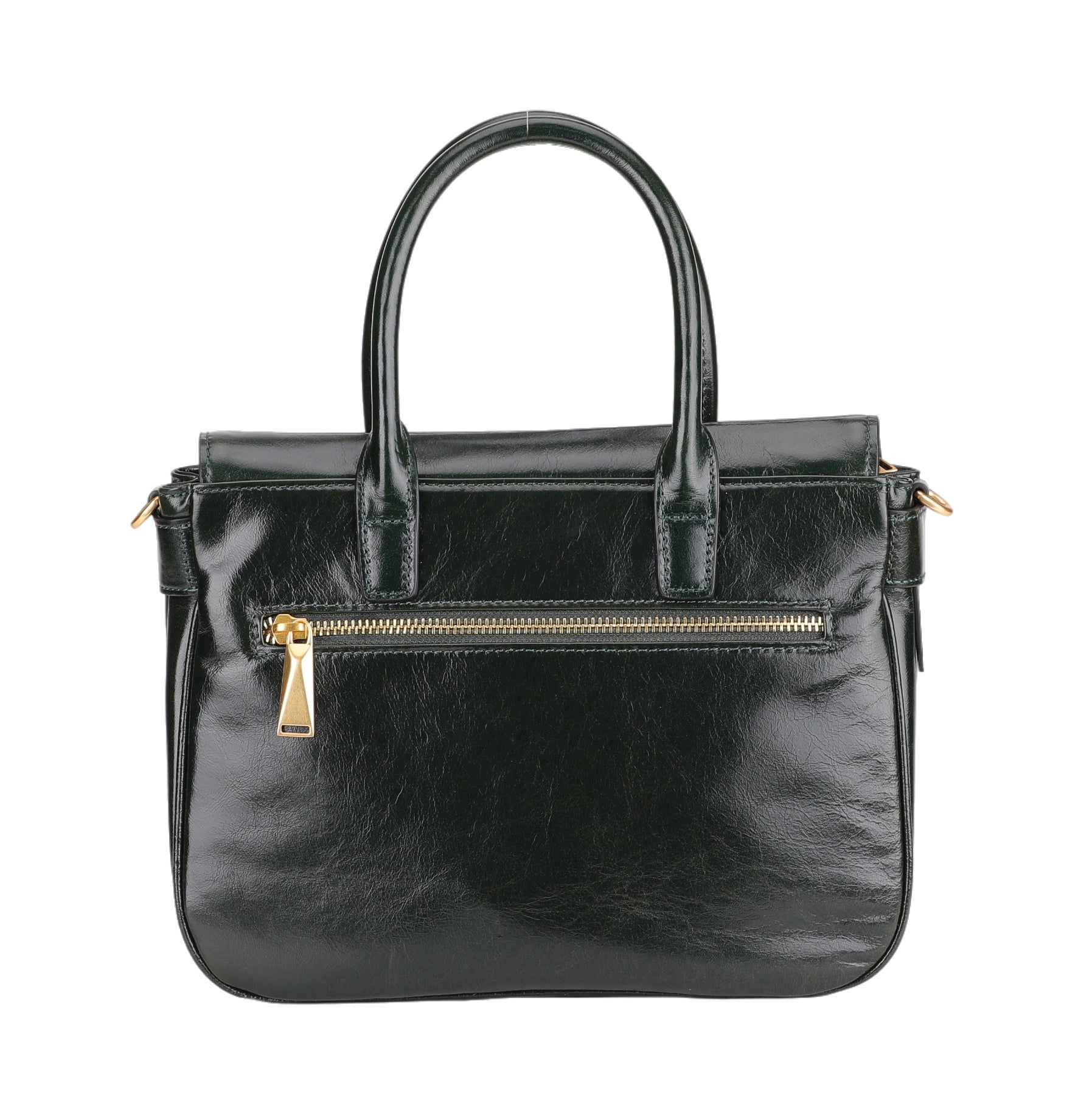 Eva leather flap handbag