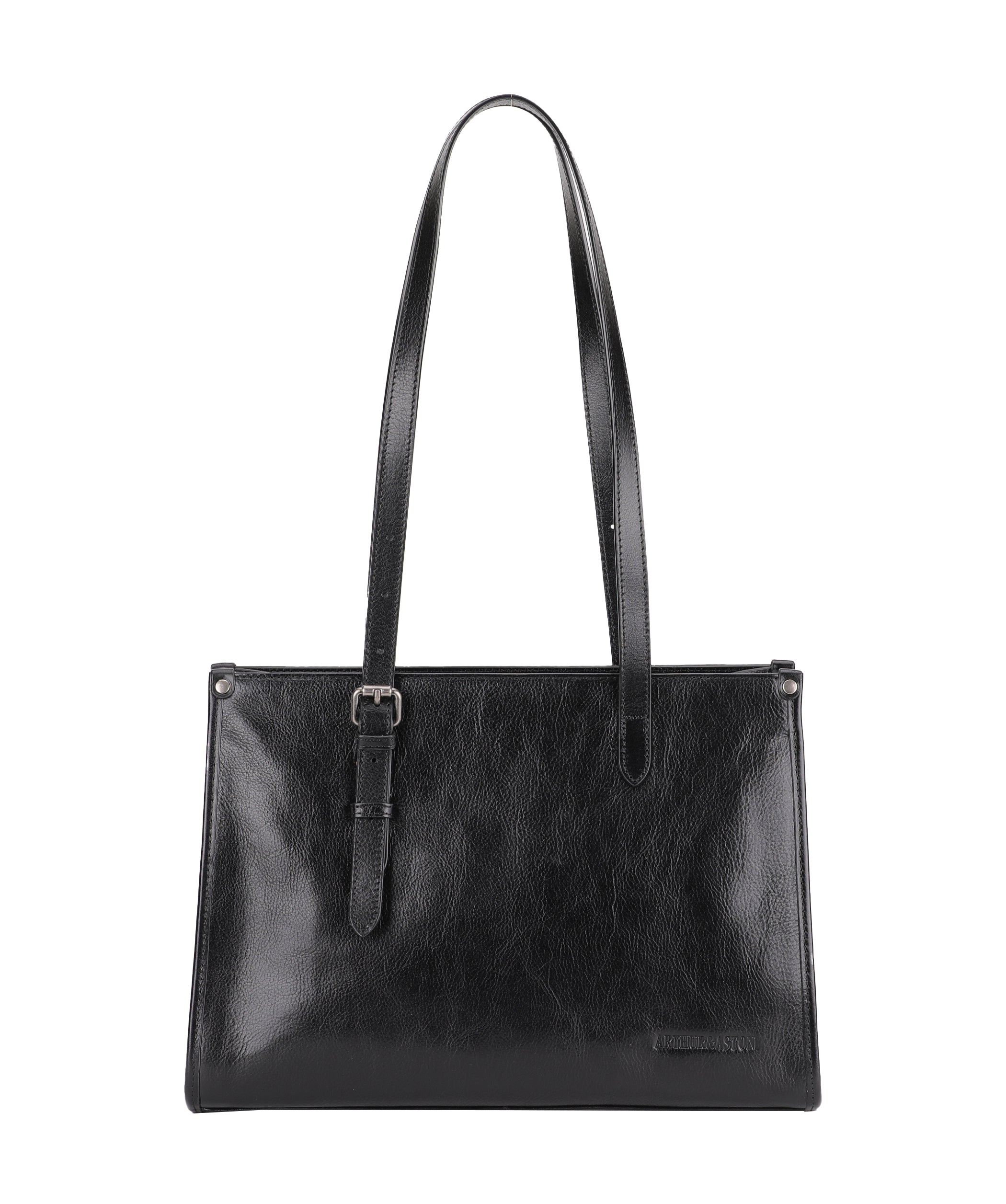 Edith Leather Shopping Bag