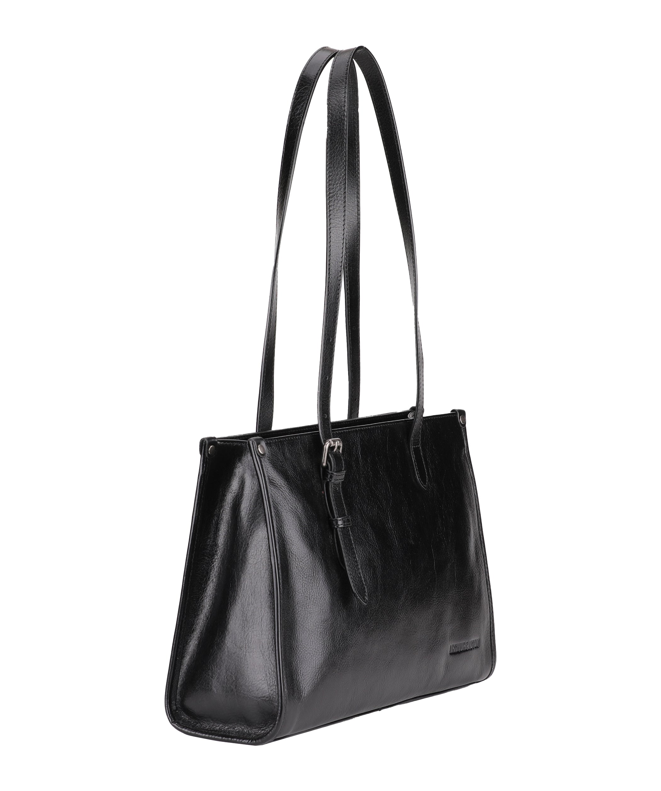 Edith Leather Shopping Bag