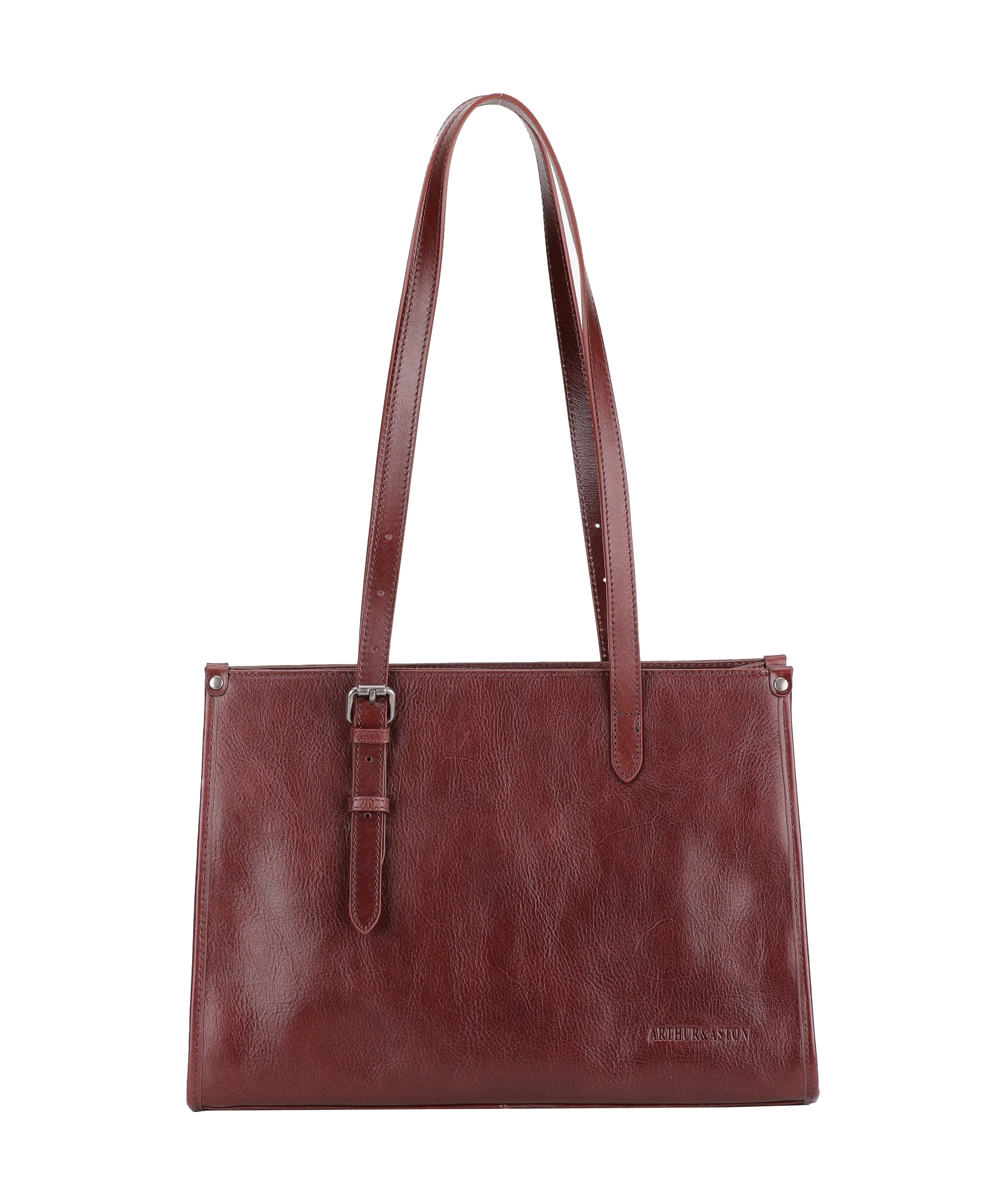 Edith Leather Shopping Bag