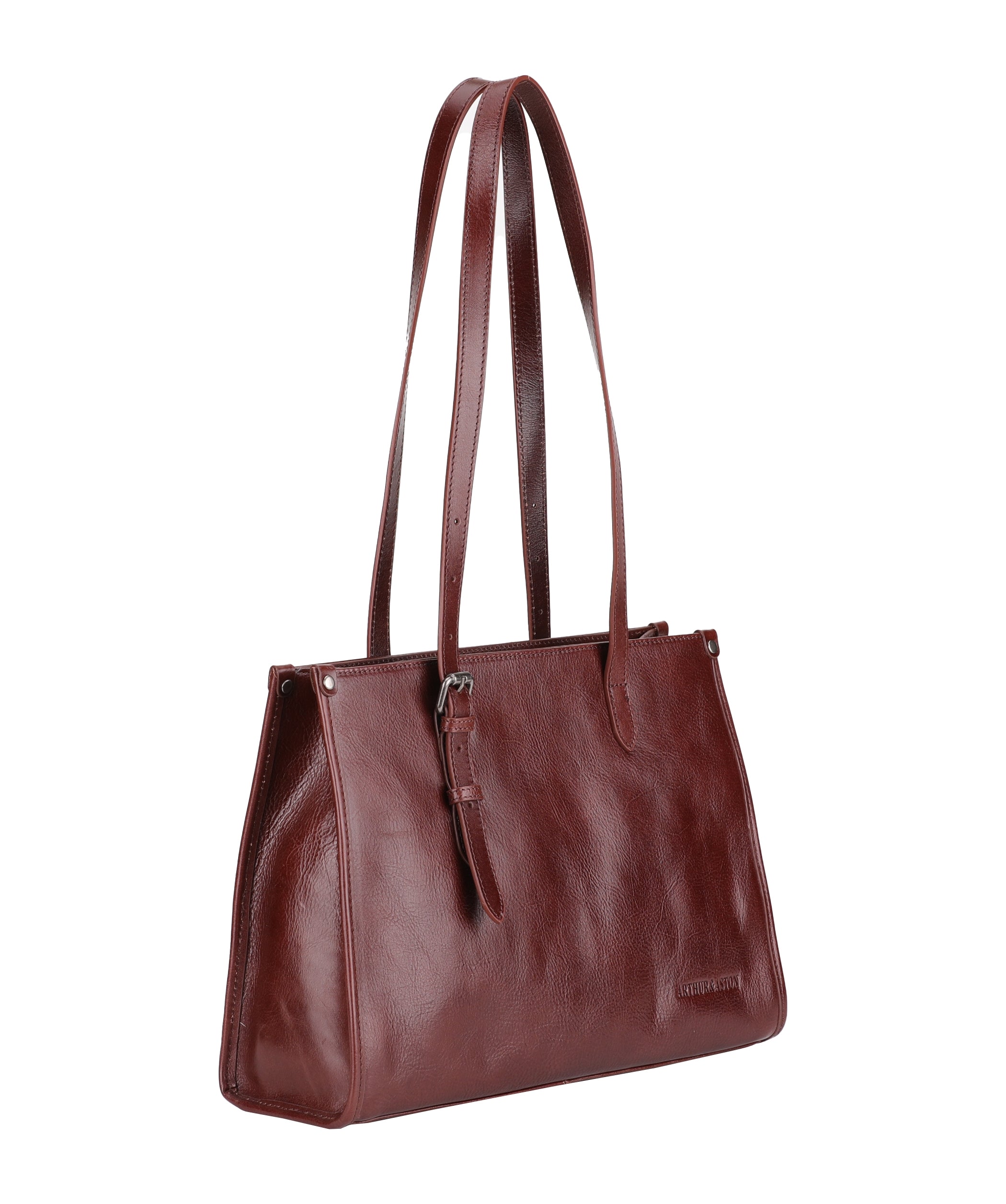 Edith Leather Shopping Bag