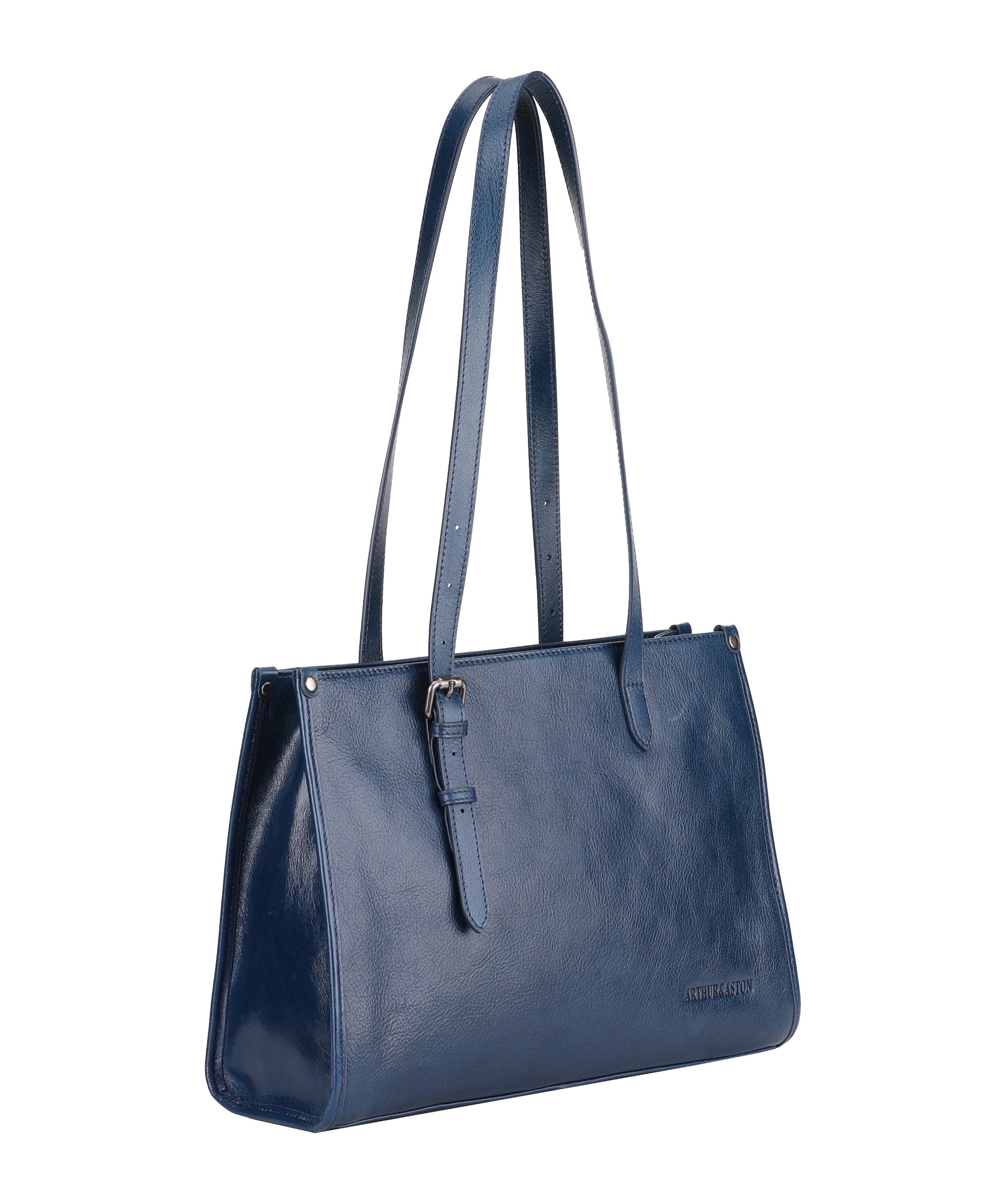 Edith Leather Shopping Bag